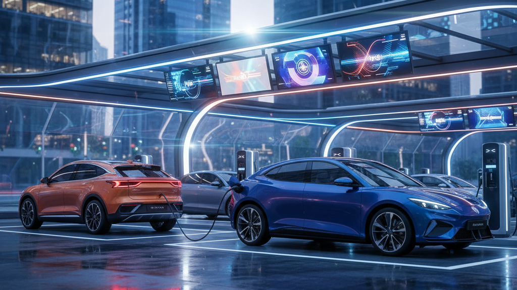 Editorial, photo-realistic HERO for an automotive daily news article titled "MG 2 EV Confirmed to Challenge BYD Atto 1 – Daily Car News (2025-11-27)".