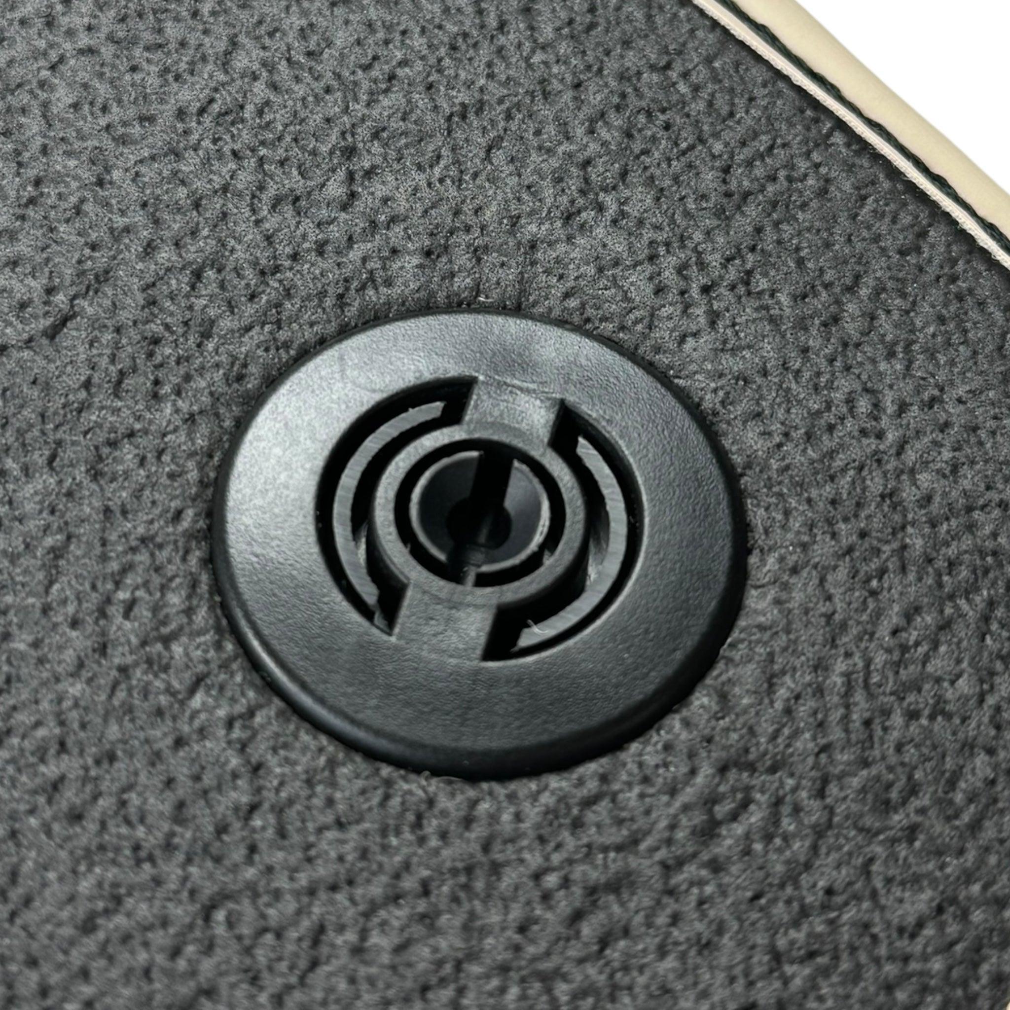 Beige Floor Mats for Ferrari 488 GTB (2016-2022) | Italian Edition - AutoWin