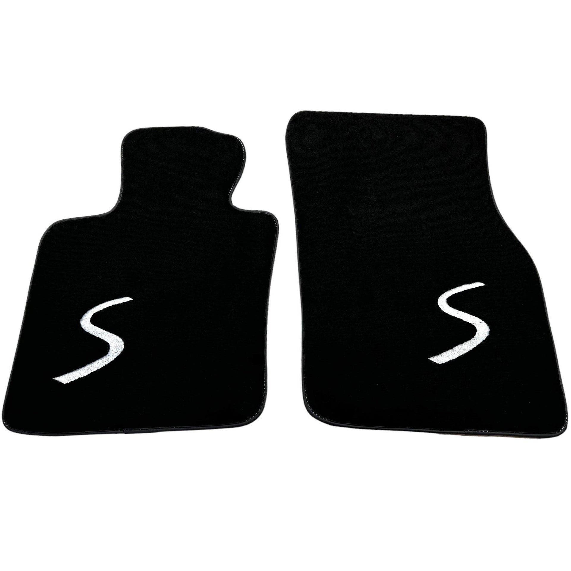 Black Floor Mats for Mini Cooper / One R53 (2001-2007) Cooper S - AutoWin