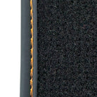 Black Floor Mats for Lamborghini Aventador SV | Orange Edition - AutoWin