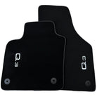 Black Floor Mats for Audi Q3 F3 (2018-2024) - AutoWin