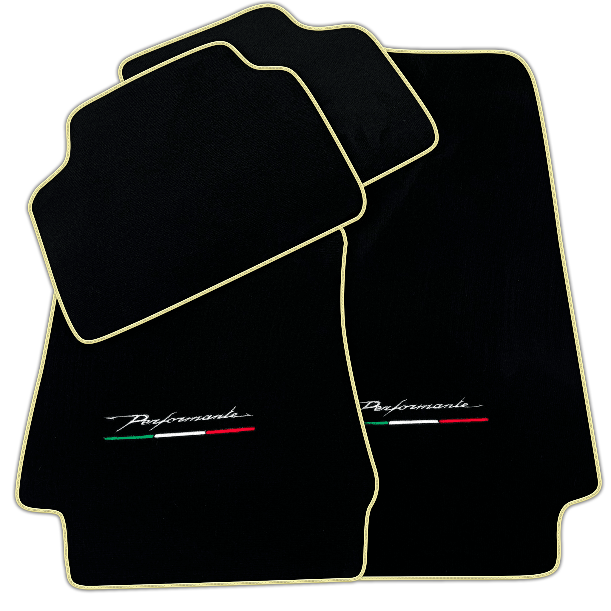 Black Floor Mats for Alfa Romeo Giulia Performante (1962-1978)