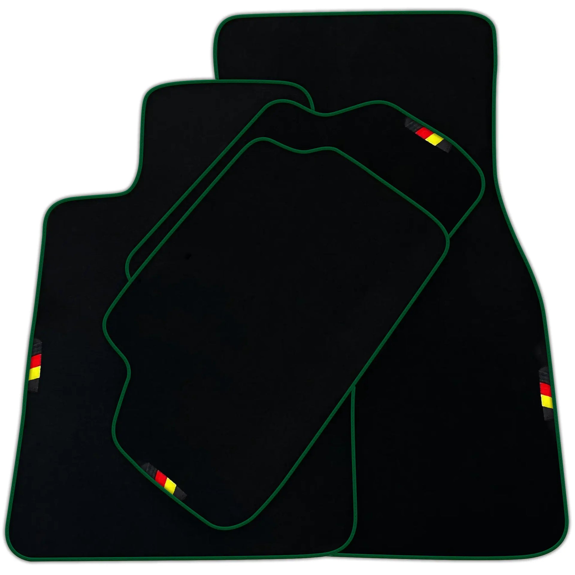 Black Floor Mats For BMW M8 Series Convertible F91 Germany Edition AutoWin Brand | Various Trim Colors