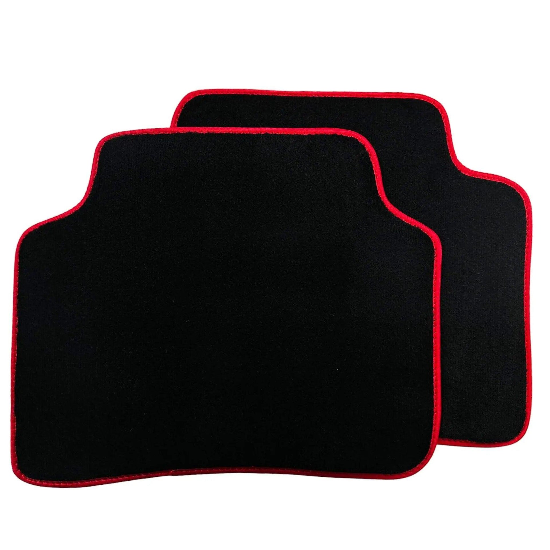 Black Floor Mats For Mercedes-Benz C Class W206 (2021-2023) ER56 Design - AutoWin