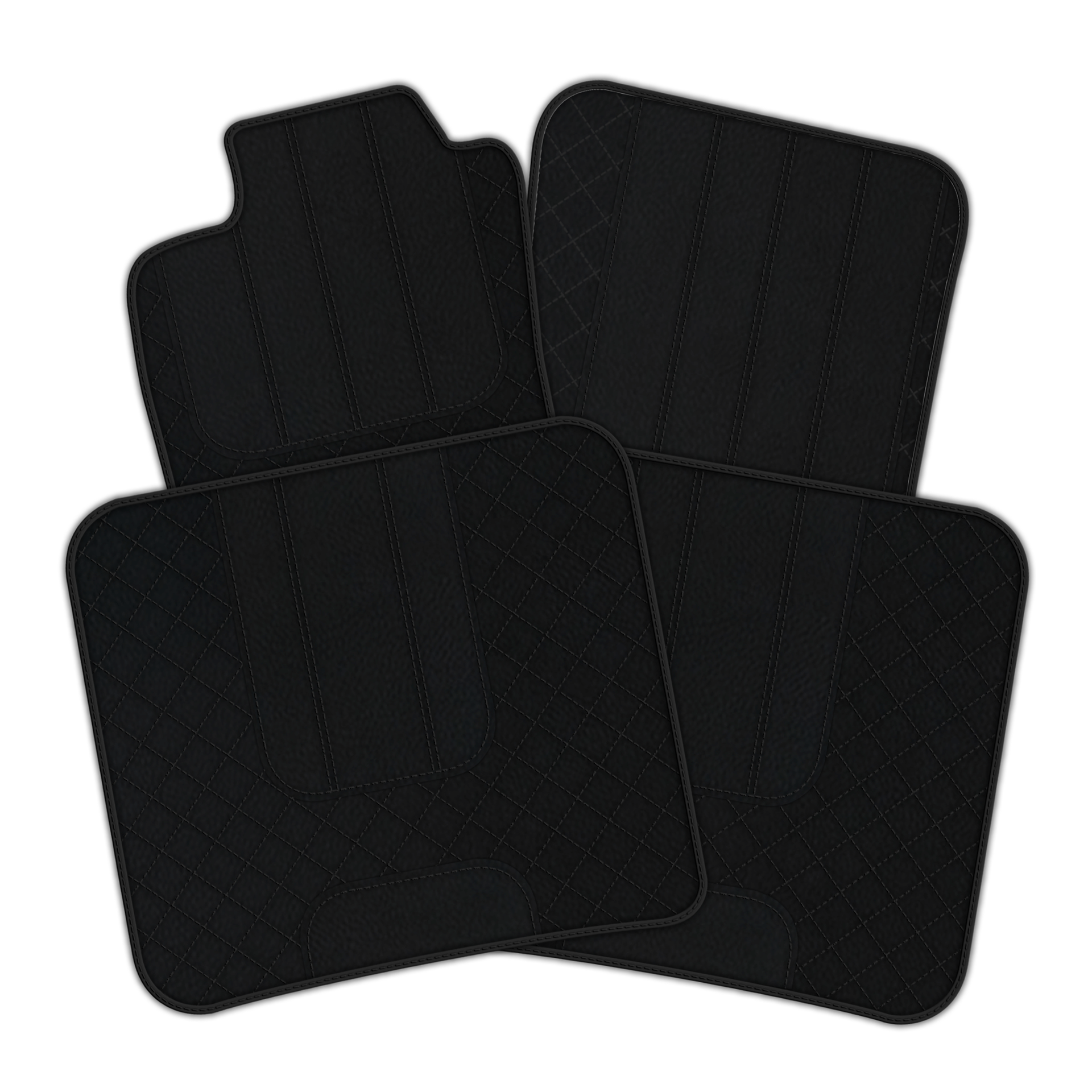 Customizable Leather Floor Mats with AW1 Pattern for Bentley Flying Spur (2019-2023) - AutoWin