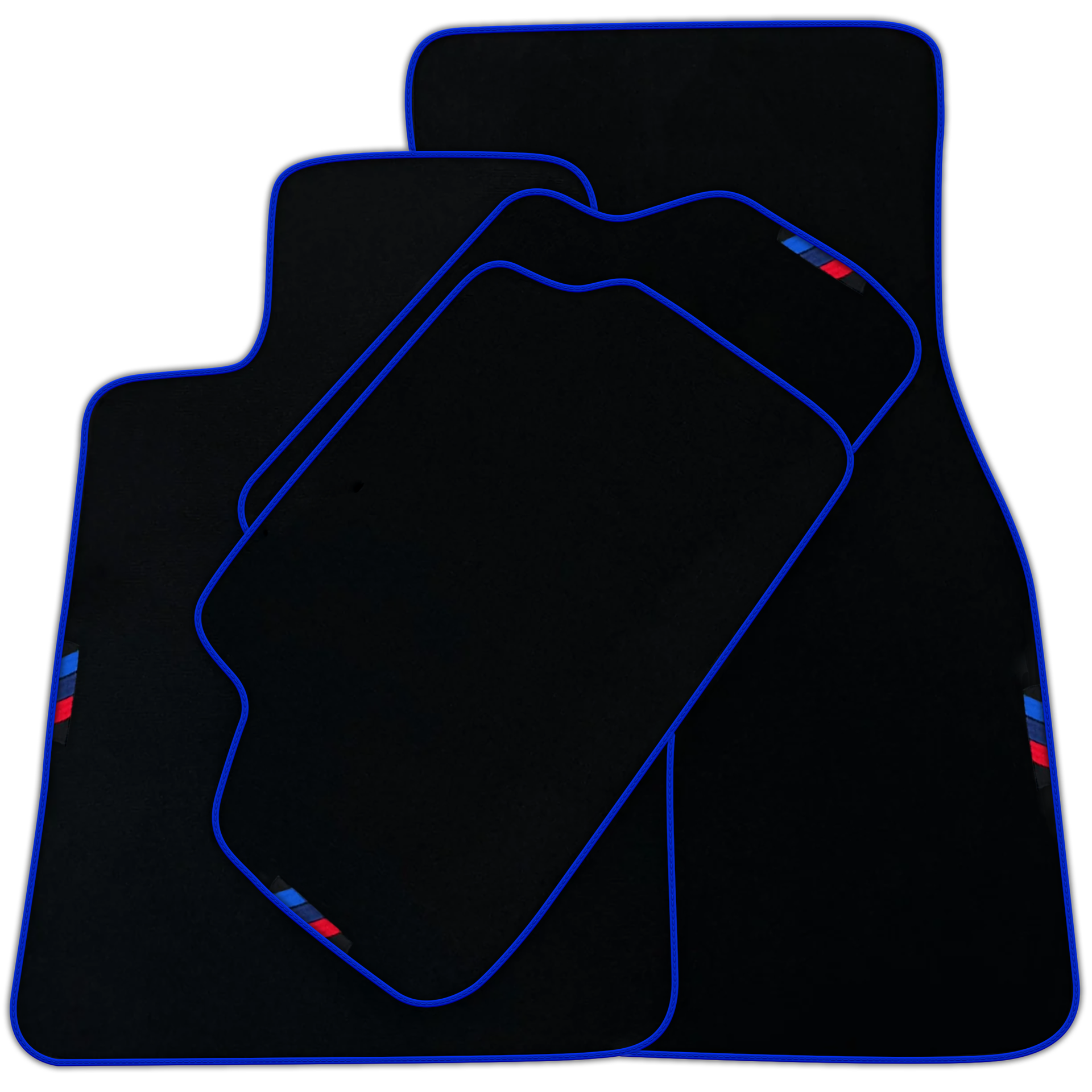 Black Mats For BMW M3 G80 | Blue Trim | Various Trim Colors