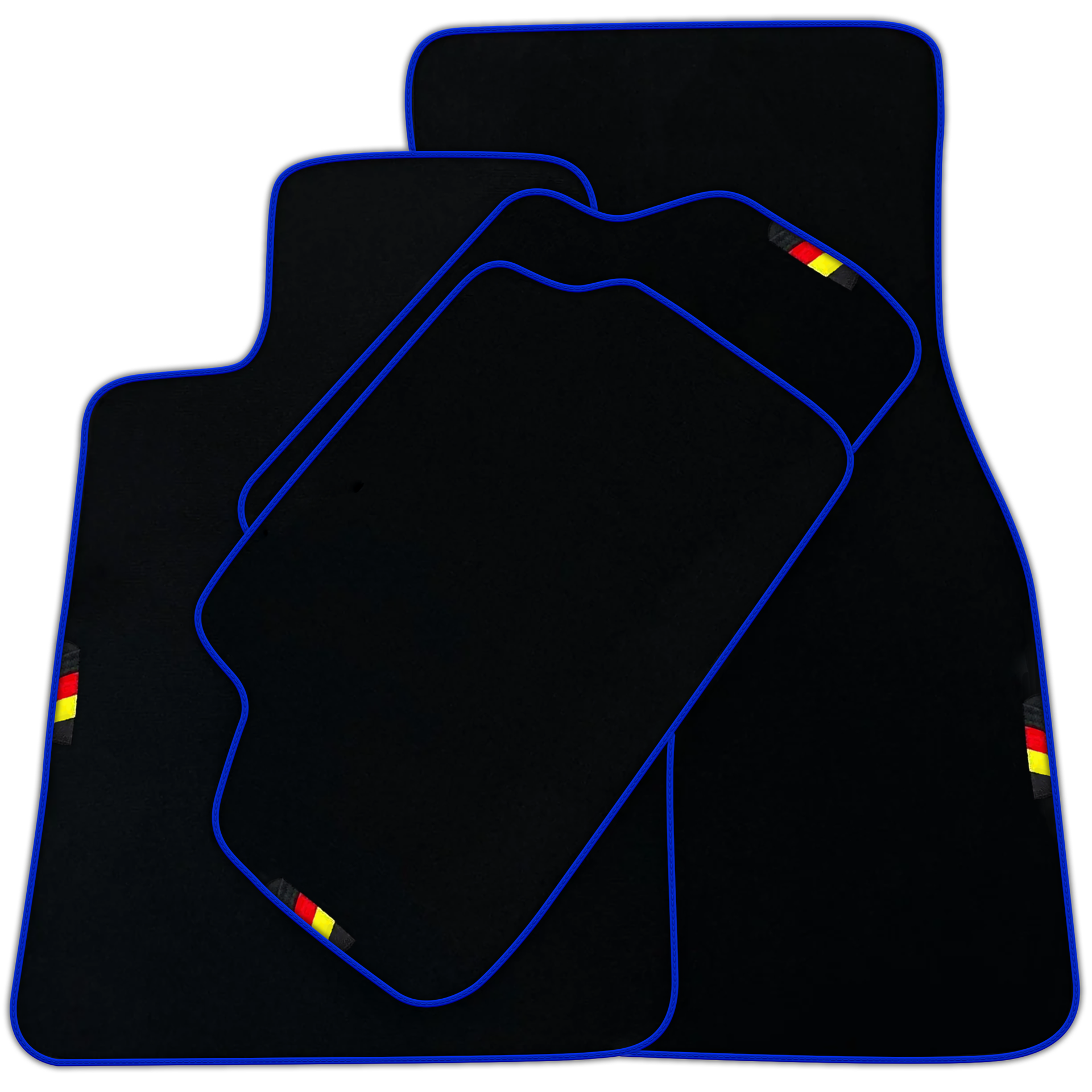 Black Mats For BMW 7 Series E32 Germany Edition | Various Trim Colors