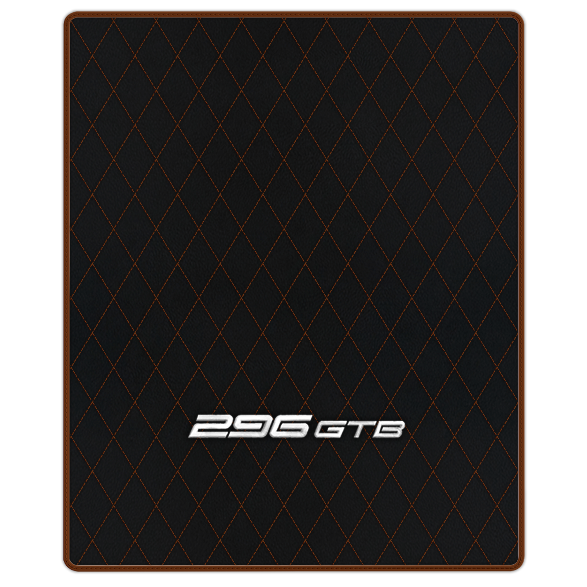 Premium Custom Black Leather Floor Mats for Ferrari FF (2011-2016)