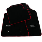 Black Floor Mats For Toyota Corolla E12 (2001-2007) ER56 Design - AutoWin
