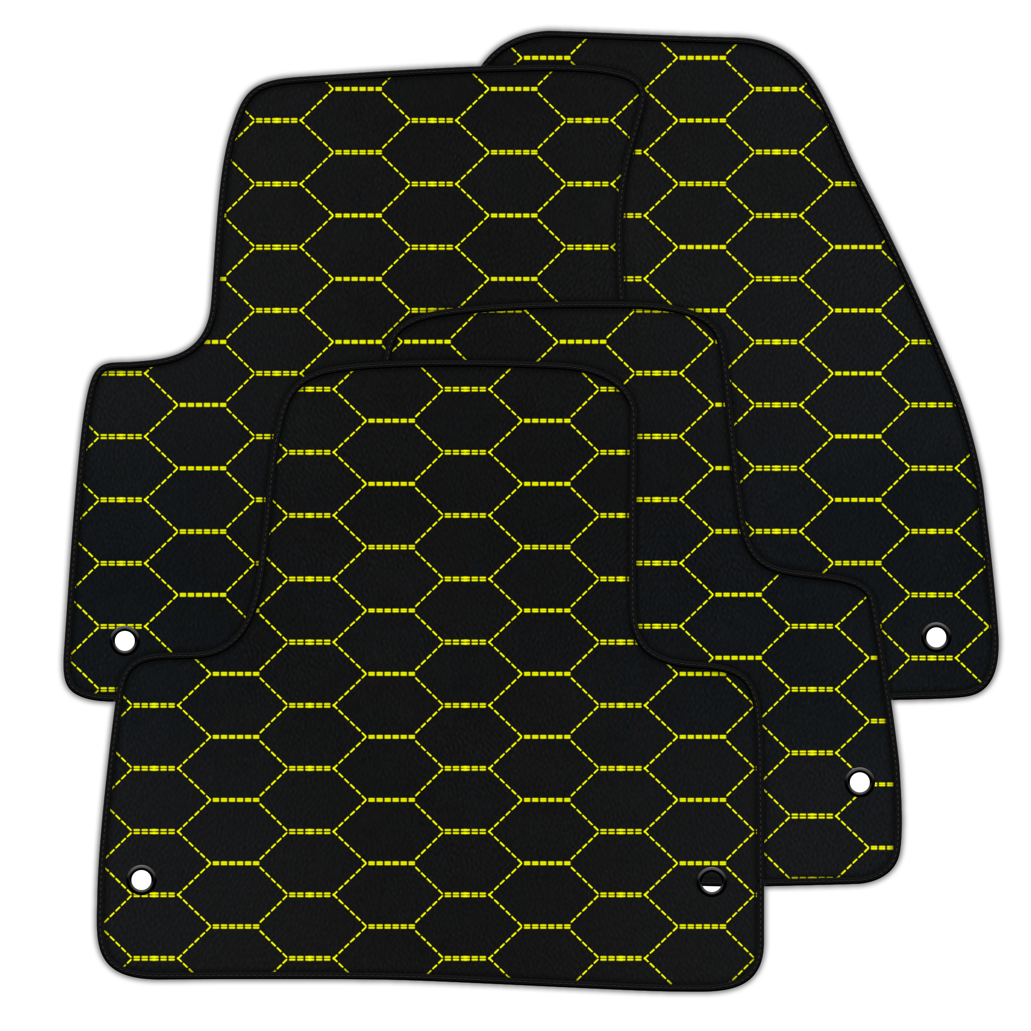 Custom Hex Design Floor Mats for Ferrari Purosangue 2023-2024