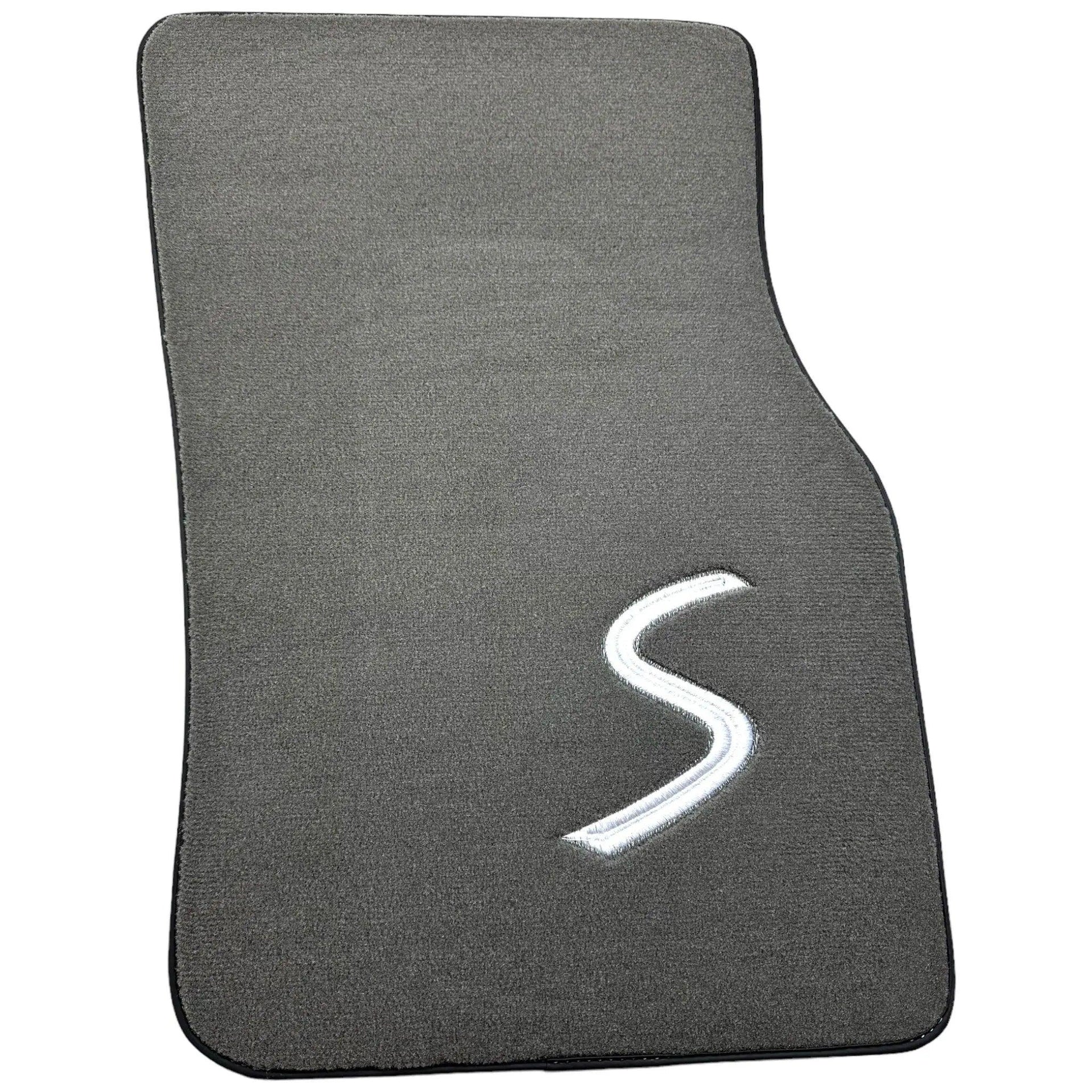Grey Floor Mats for Mini Cabrio F57 Convertible (2016-2023) - AutoWin