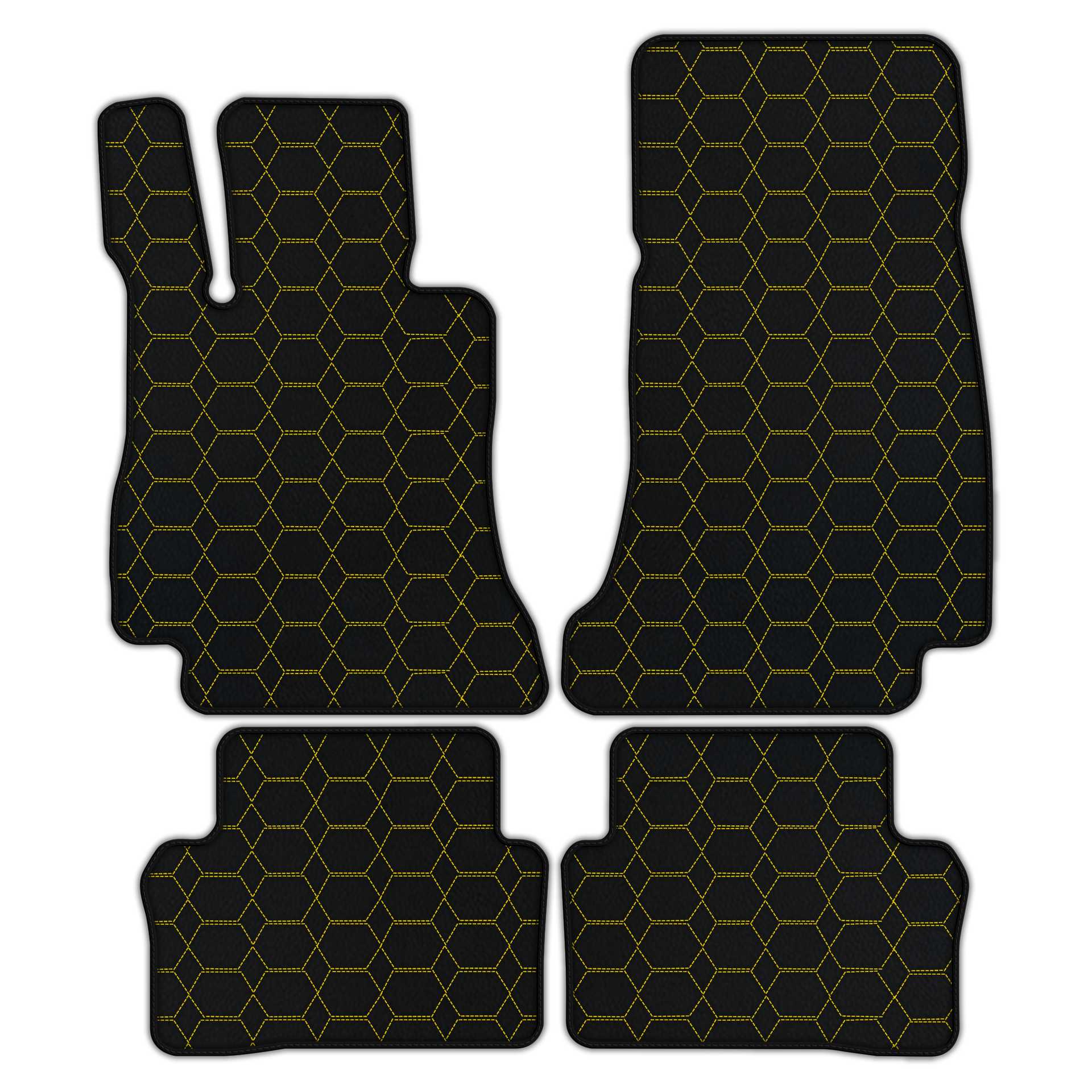 Customizable Leather Floor Mats for Mercedes-Benz AMG GT (2018-2025)