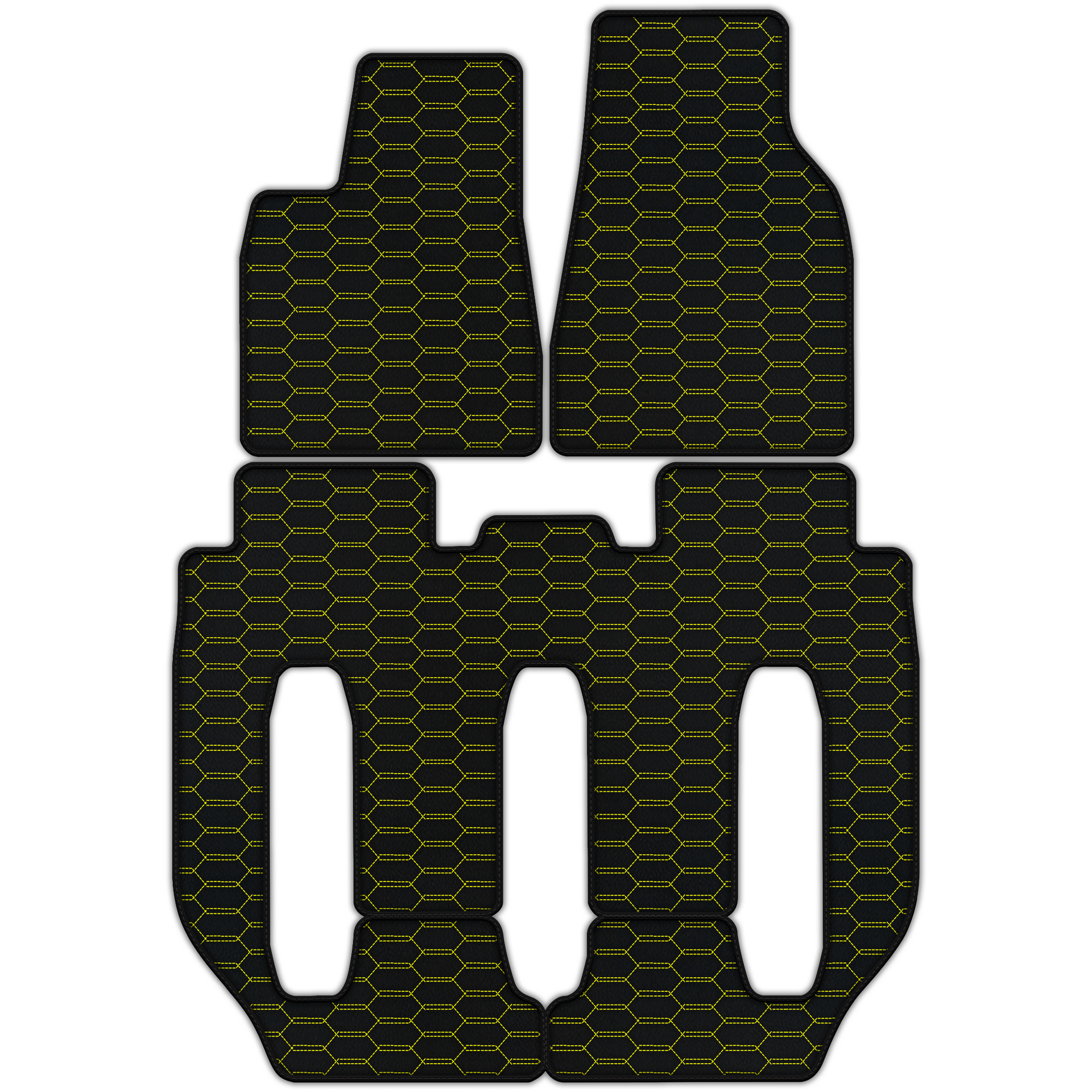 Custom Leather Floor Mats for Tesla Model X (2016-2017)