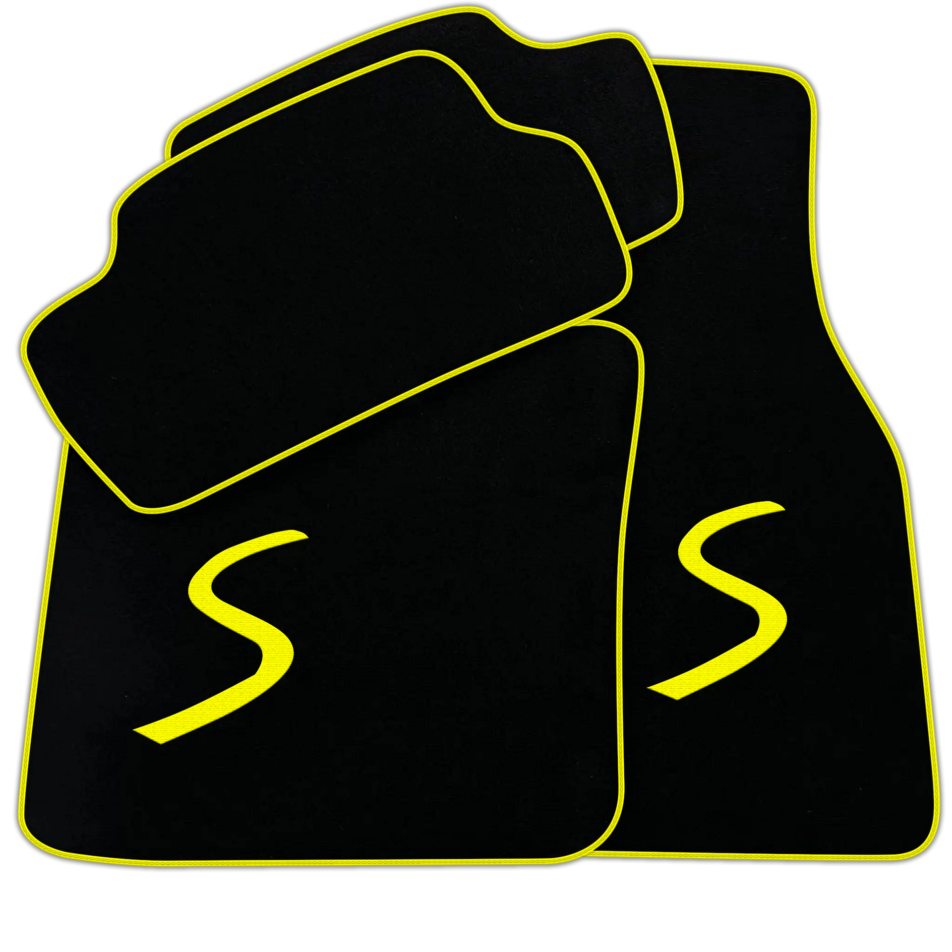 Black Floor Mats for Mini Cooper/One R50 (2001-2007)