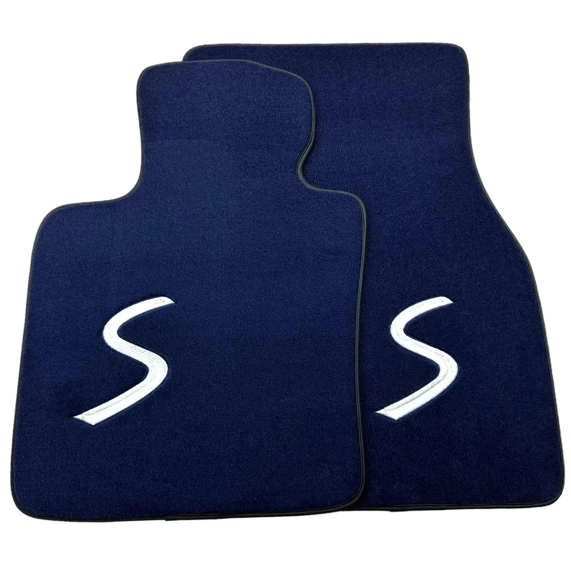 Dark Blue Floor Mats for Mini Cooper/One R50 (2001-2007) - AutoWin