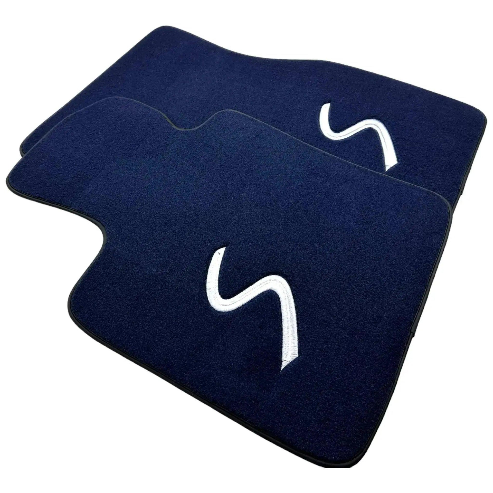 Dark Blue Floor Mats for Mini Cooper / One R56 (2007-2014) - AutoWin