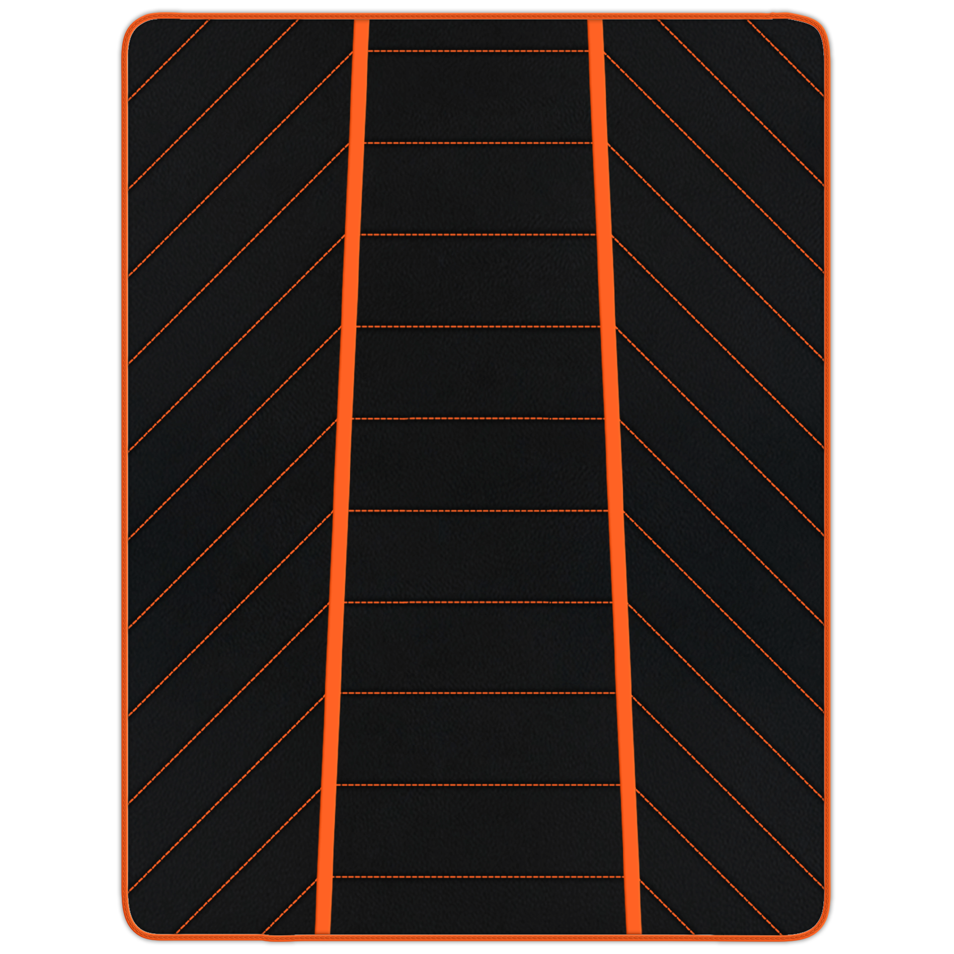 Premium Black Leather Floor Mats for Ferrari California | Full Set