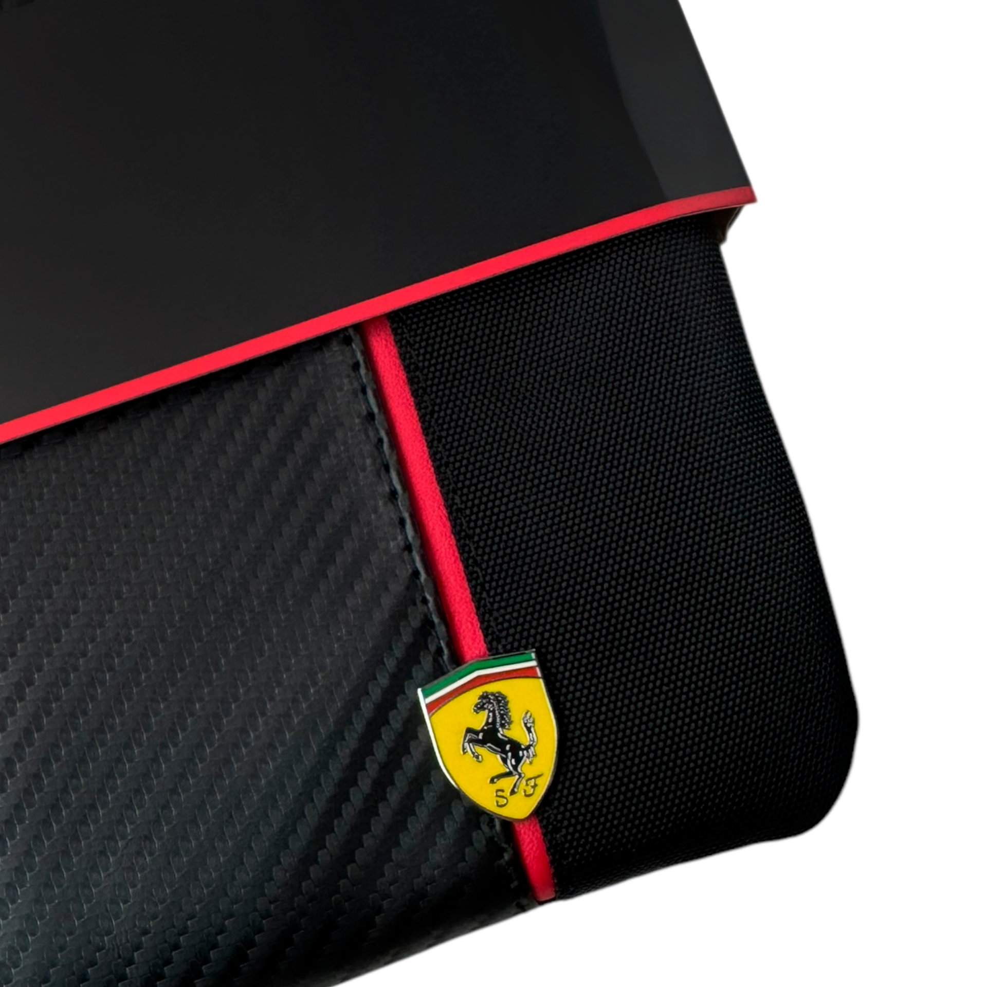 Ferrari 14" Laptop Sleeve – Carbon & Smooth, Lightweight & Stylish