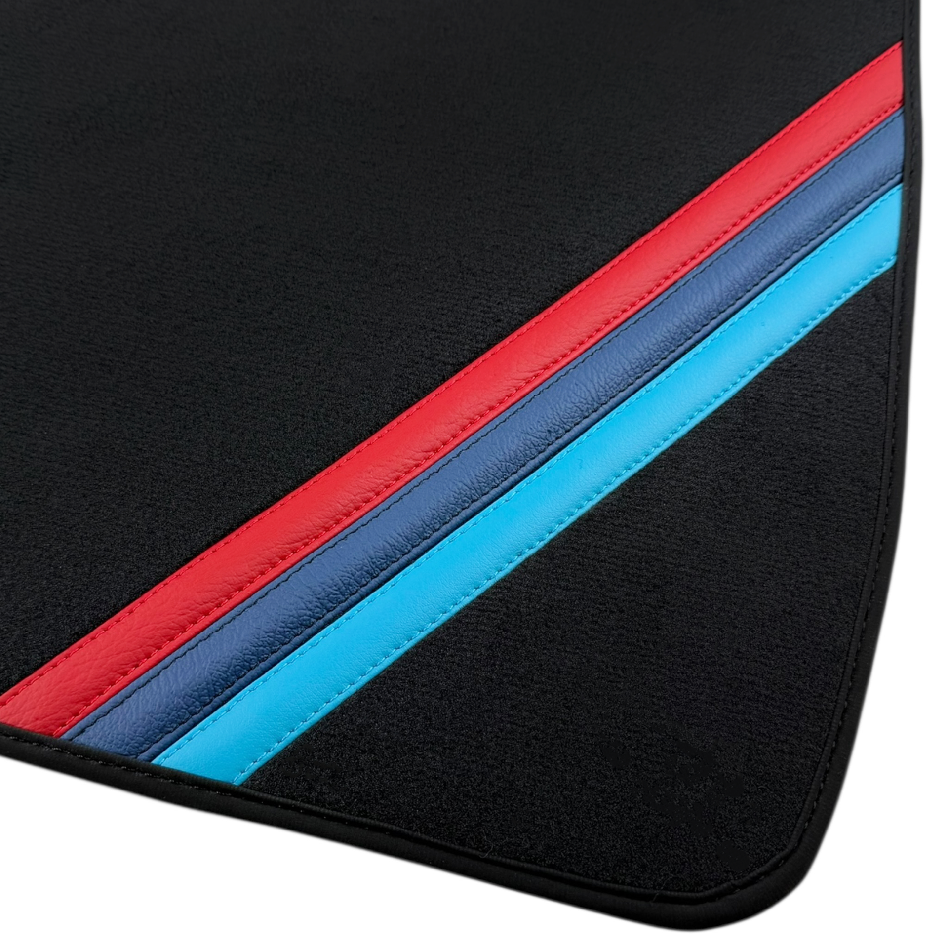 Floor Mats For BMW 7 Series E32 Black Leather Er56 Design - ER56 Design