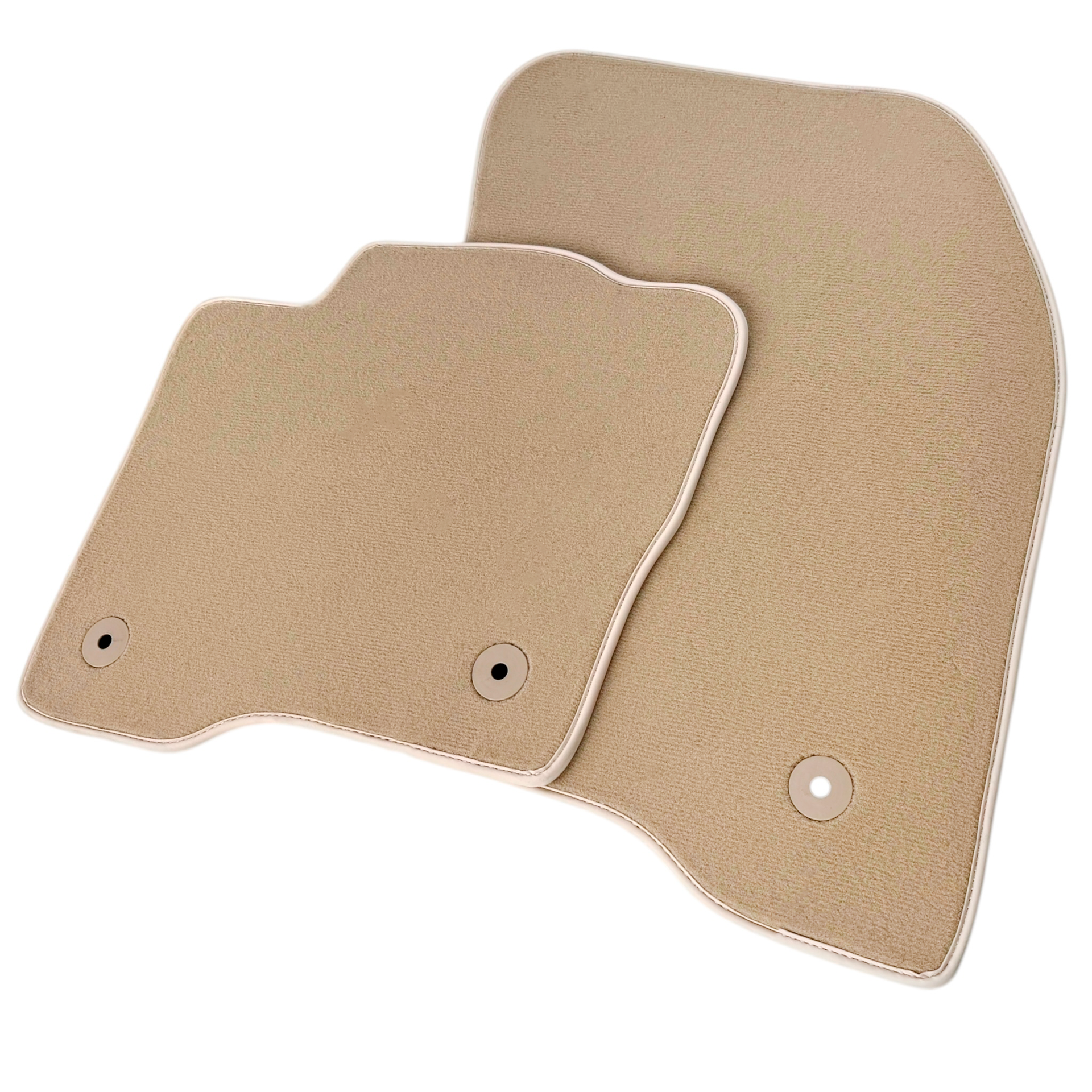 Beige Floor Mats for Lincoln MKX (2015-2018) SUV by AutoWin