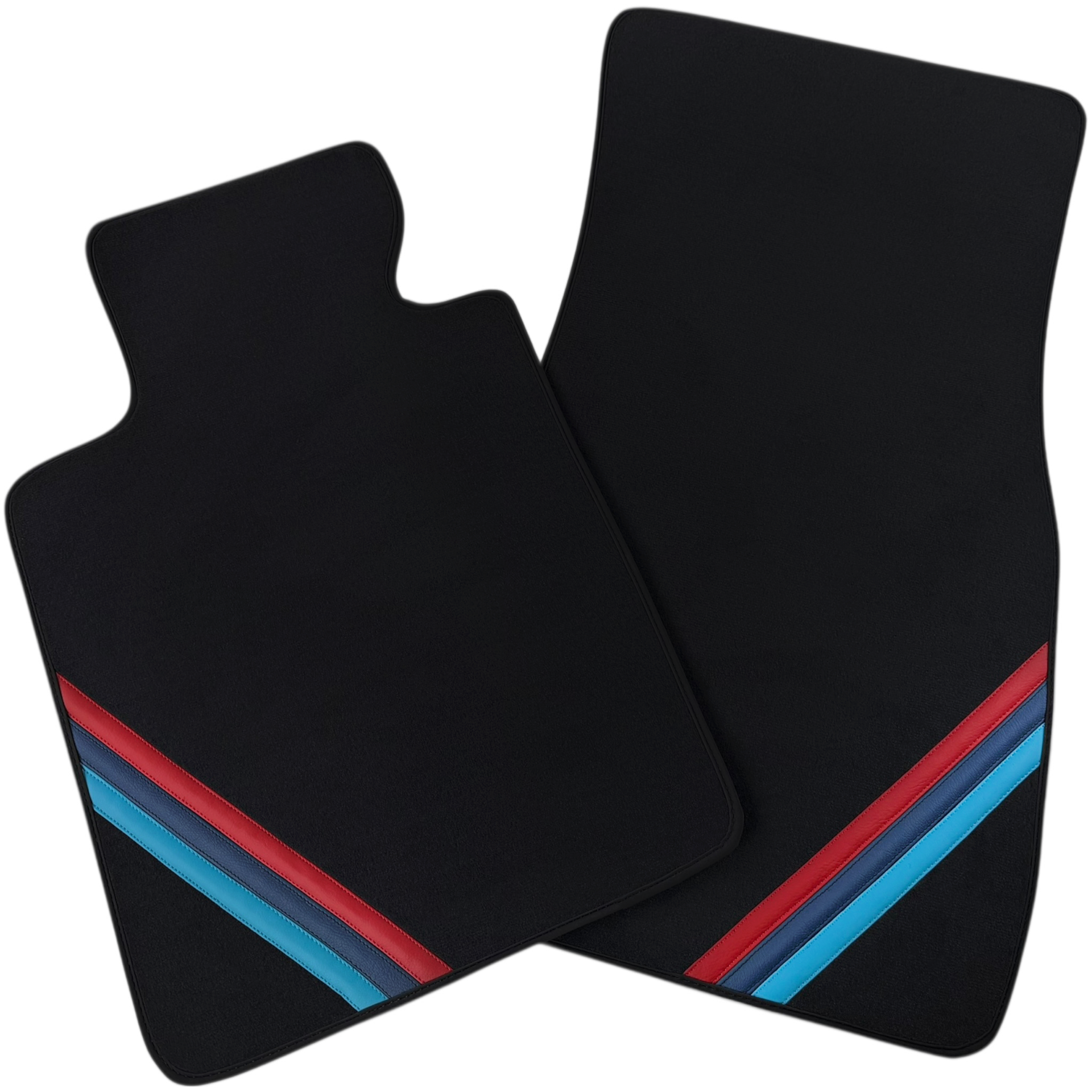 Floor Mats For BMW 7 Series E32 Black Leather Er56 Design - ER56 Design