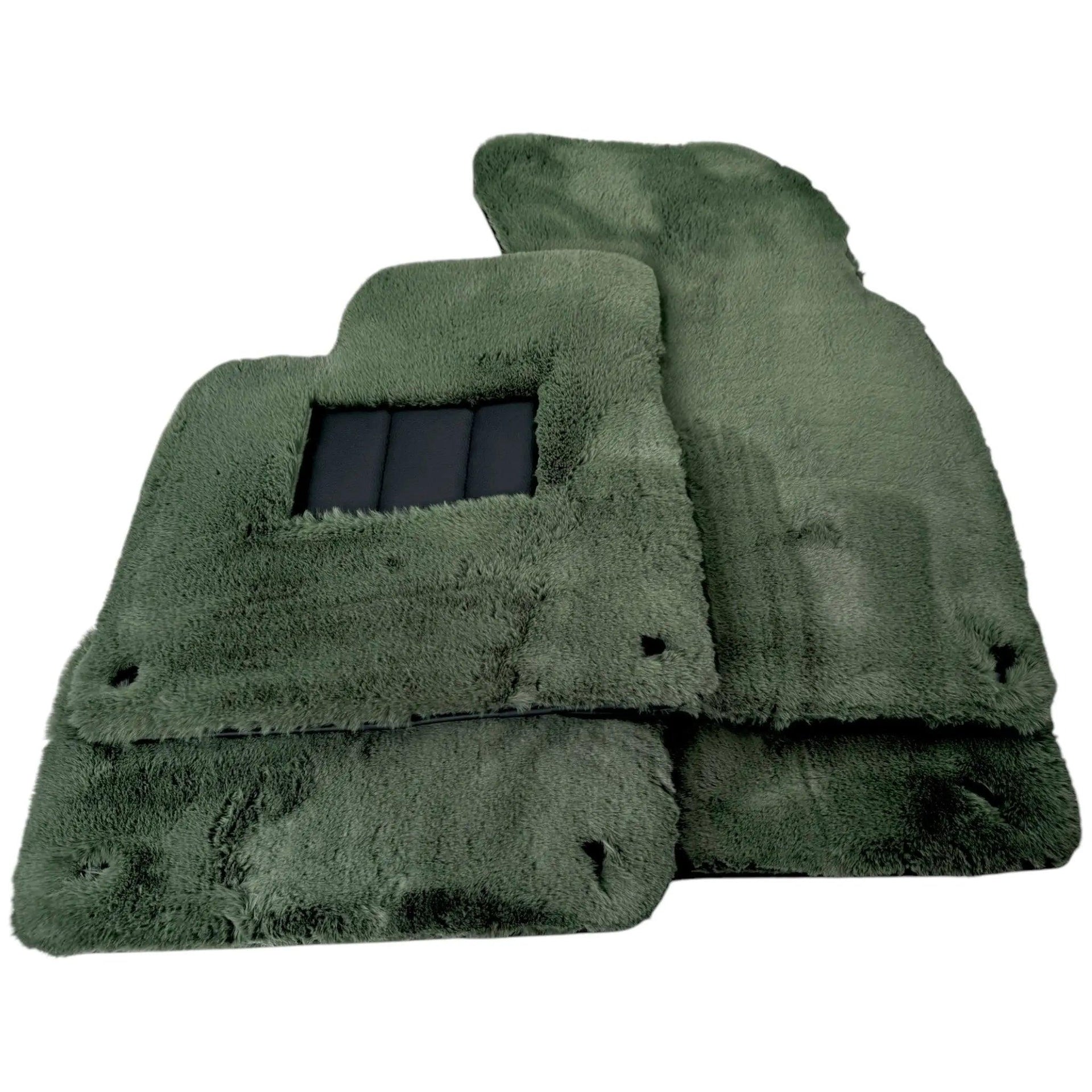 Various Colors of Sheepskin Floor Mats Tailored for the Chrysler Aspen (2007-2009) - AutoWin