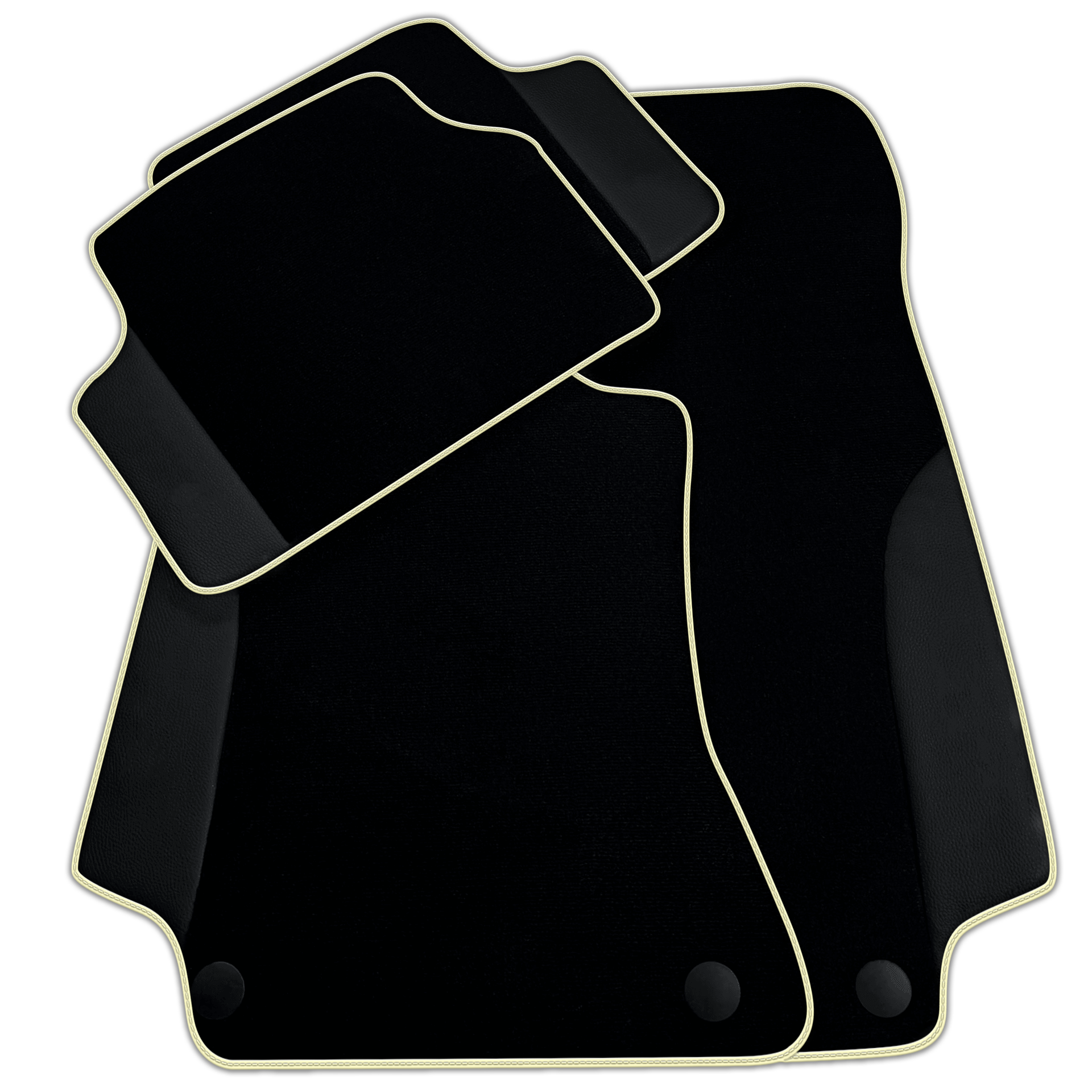 Customizable Black Floor Mats For Mercedes Benz E-Class W210 Sedan 4Matic (1995-2002)
