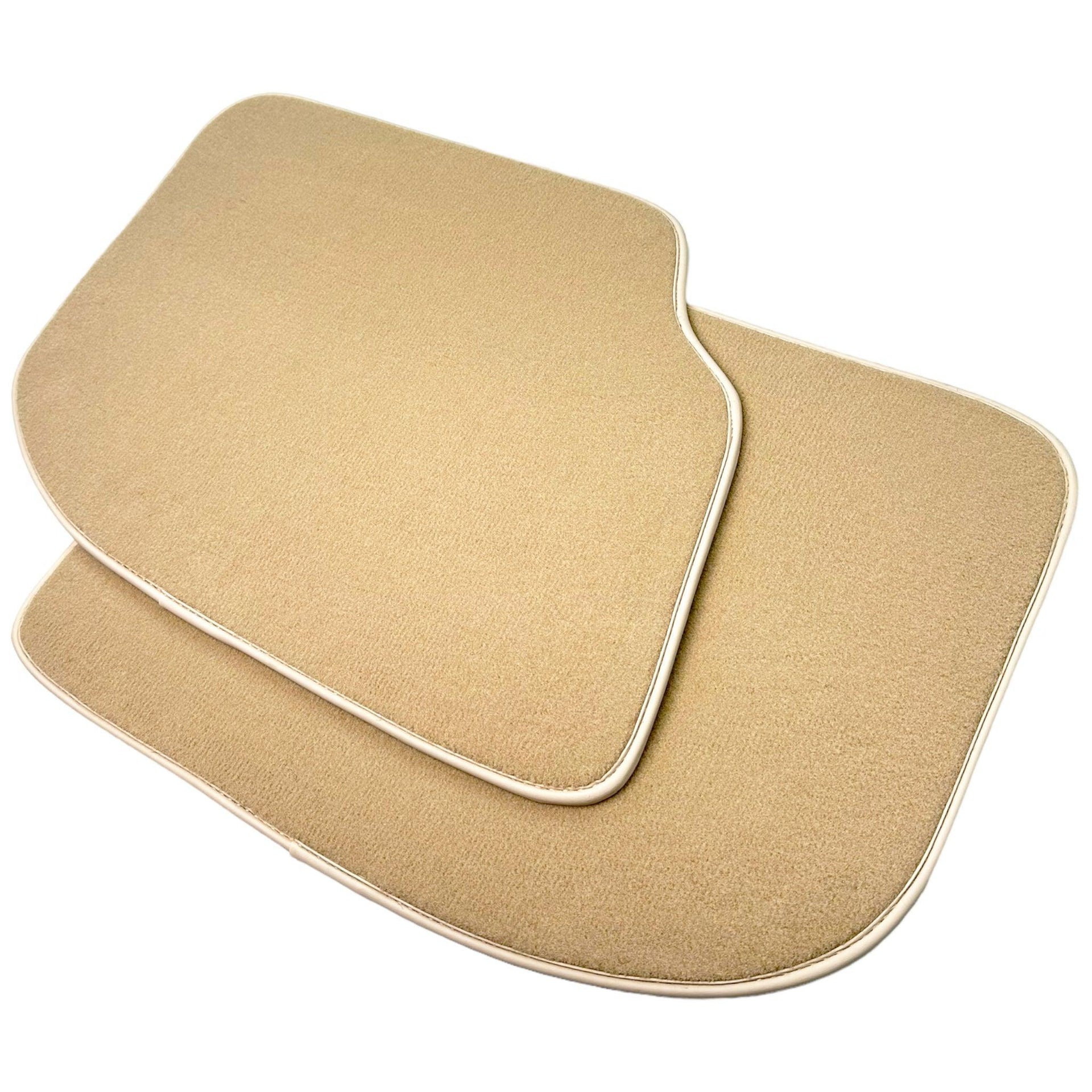 Beige Floor Mats For Bentley Continental GT (2018–2023) - AutoWin