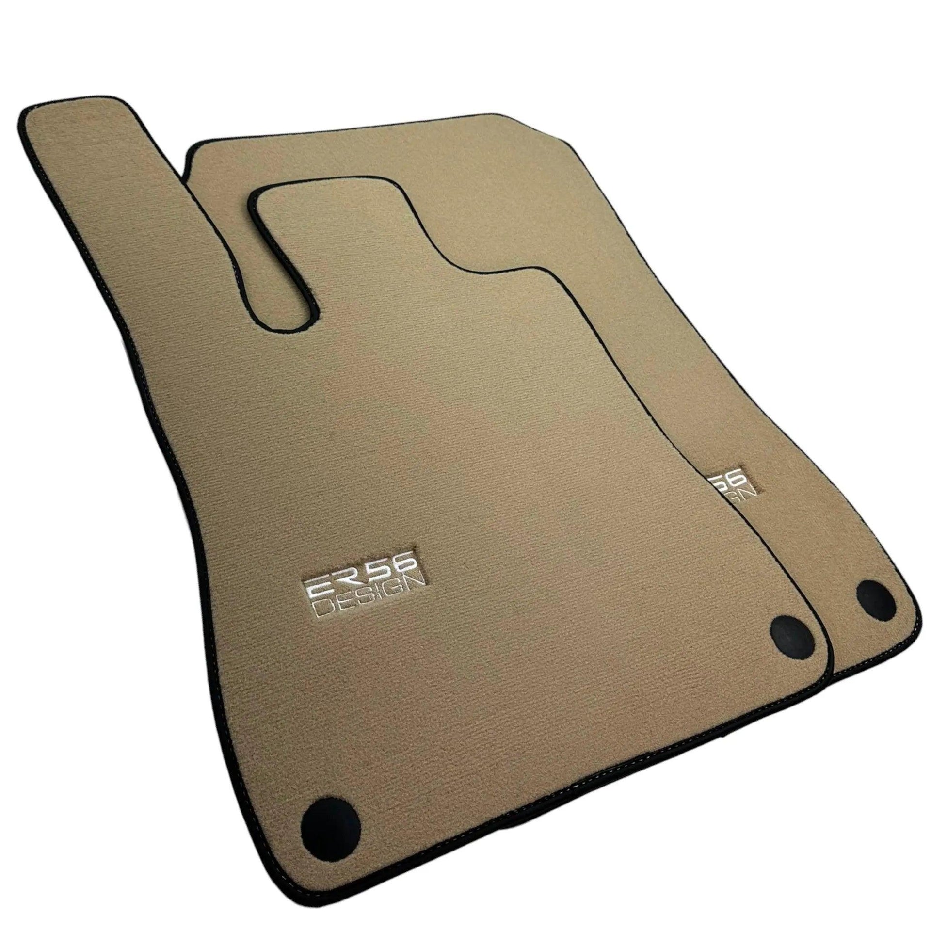 Beige Floor Mats For Mercedes-Benz SL R129 (1989-2001) - AutoWin