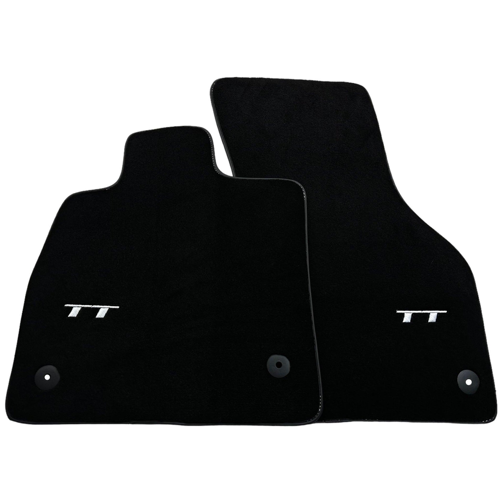 Black Floor Mats for Audi TT MK3 Coupe (2014-2019) - AutoWin
