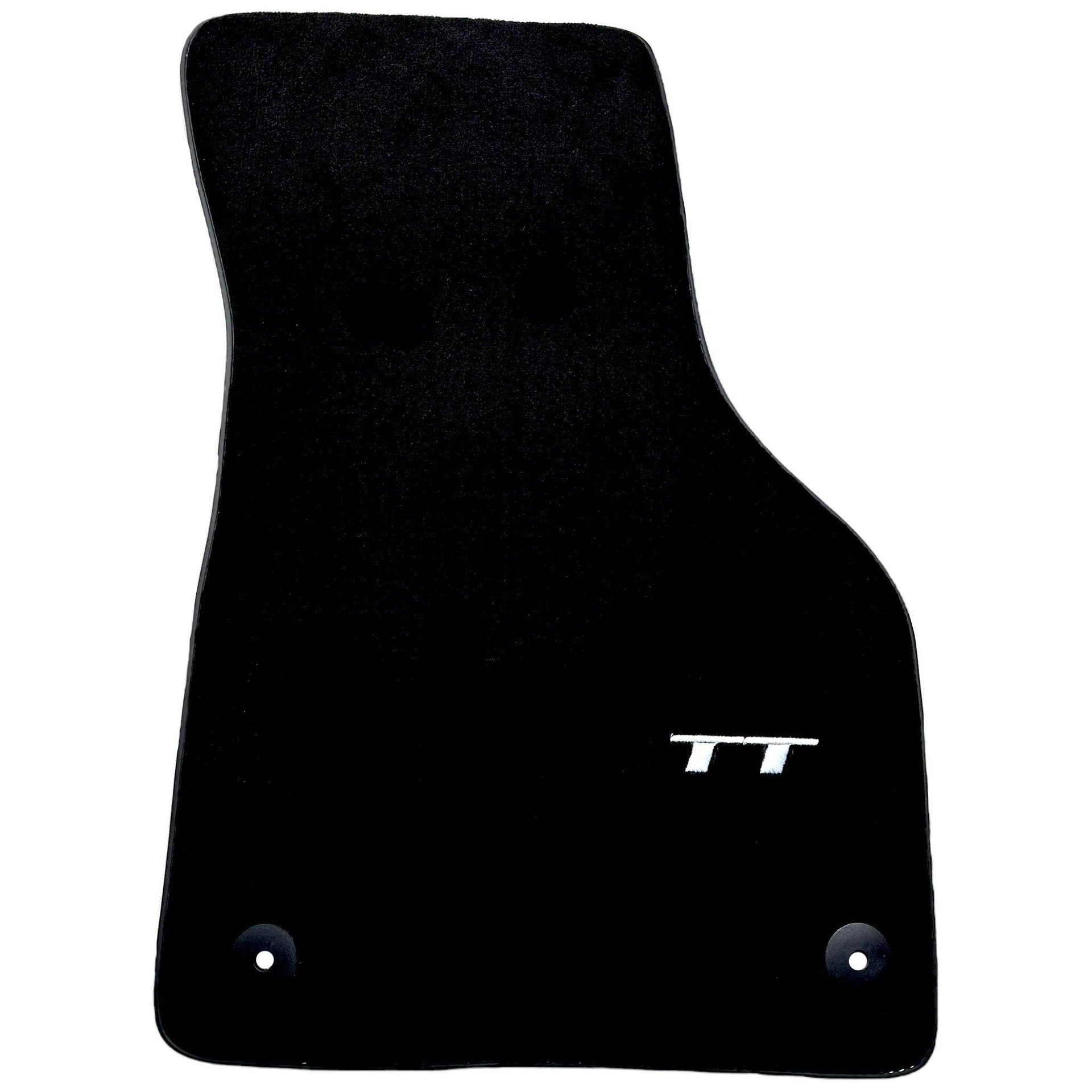 Black Floor Mats for Audi TT MK3 Coupe (2014-2019) - AutoWin