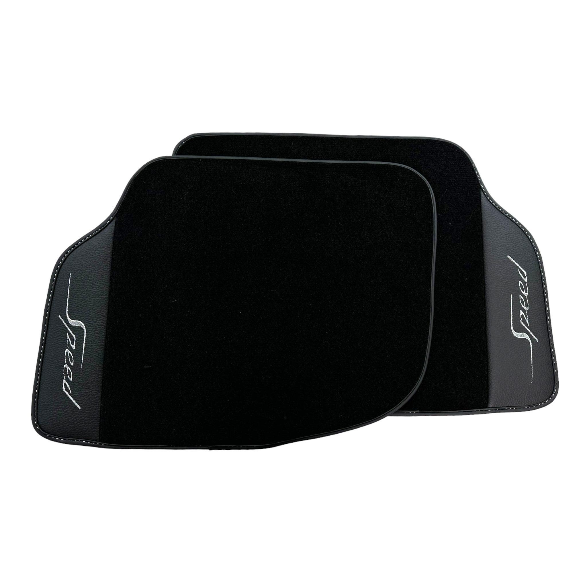Black Floor Mats For Bentley Flying Spur Speed (2019-2023) - AutoWin