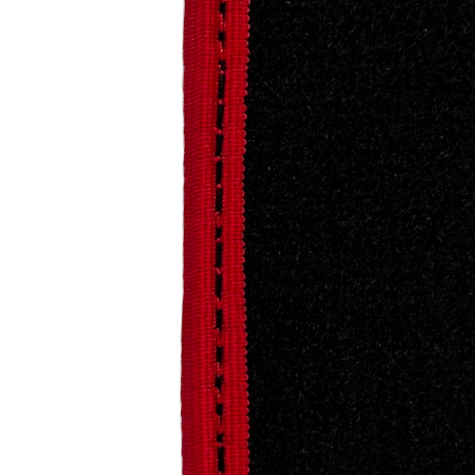 Black Floor Mats For Chevrolet Corvette C7 Targa Top (2014-2019) - AutoWin