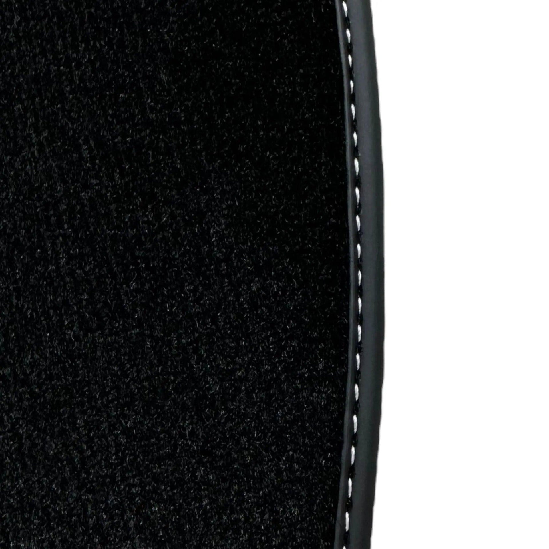 Black Floor Mats For Honda Accord (1990-1993) - AutoWin