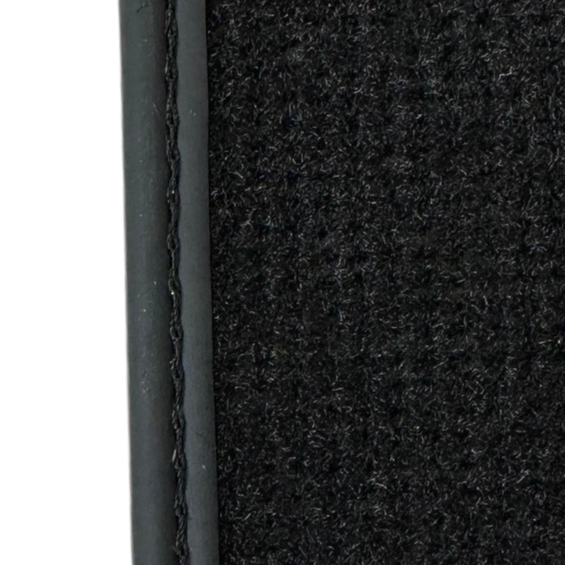 Black Floor Mats for Lamborghini Aventador S with Alcantara Leather - AutoWin