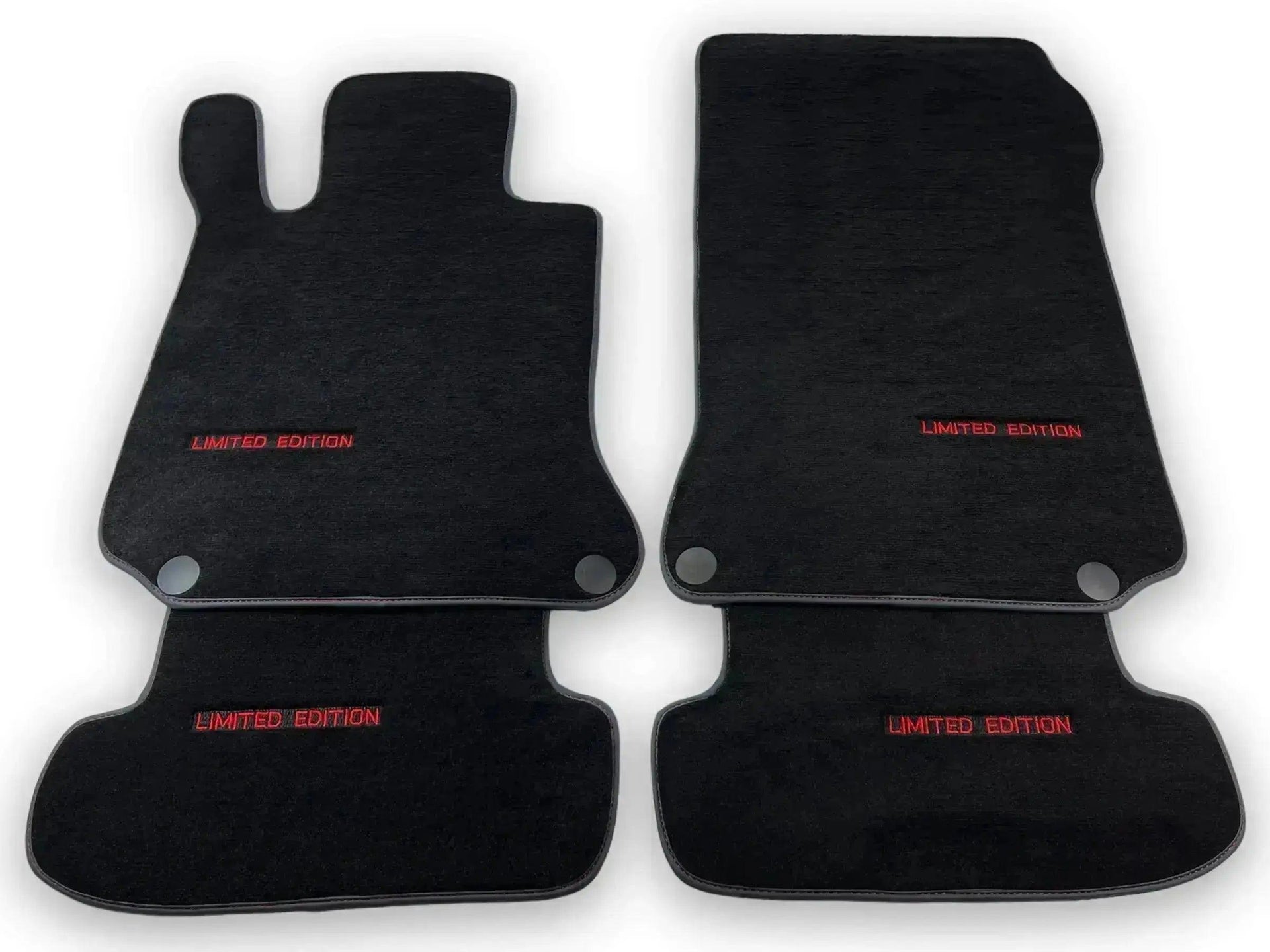 Black Floor Mats For Mercedes Benz GLE-Class C167 Coupe - 5 Seats (2020-2023) Hybrid | Limited Edition - AutoWin