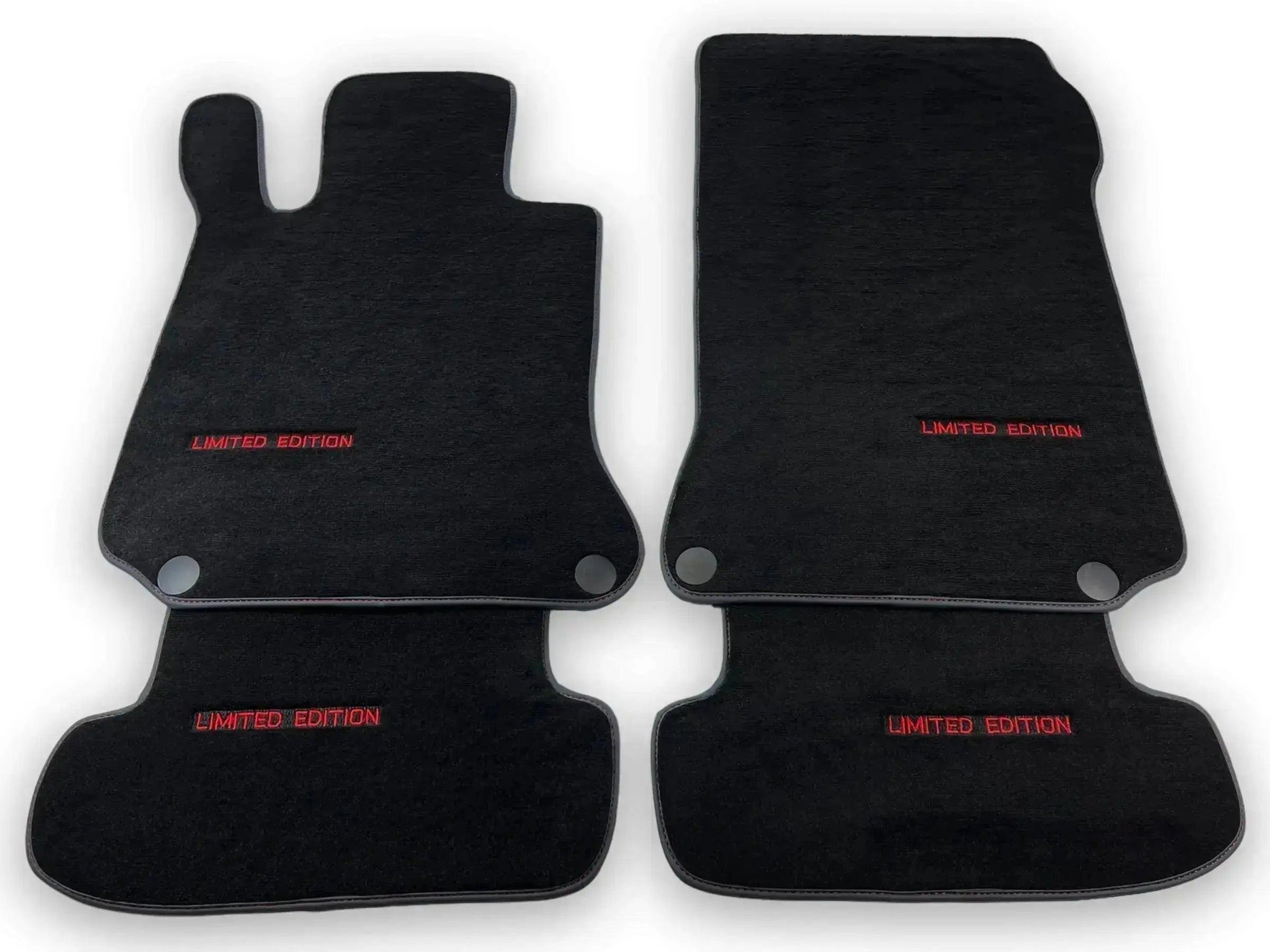 Black Floor Mats For Mercedes Benz S-Class W222 (2013-2020) Short Wheelbase | Limited Edition - AutoWin