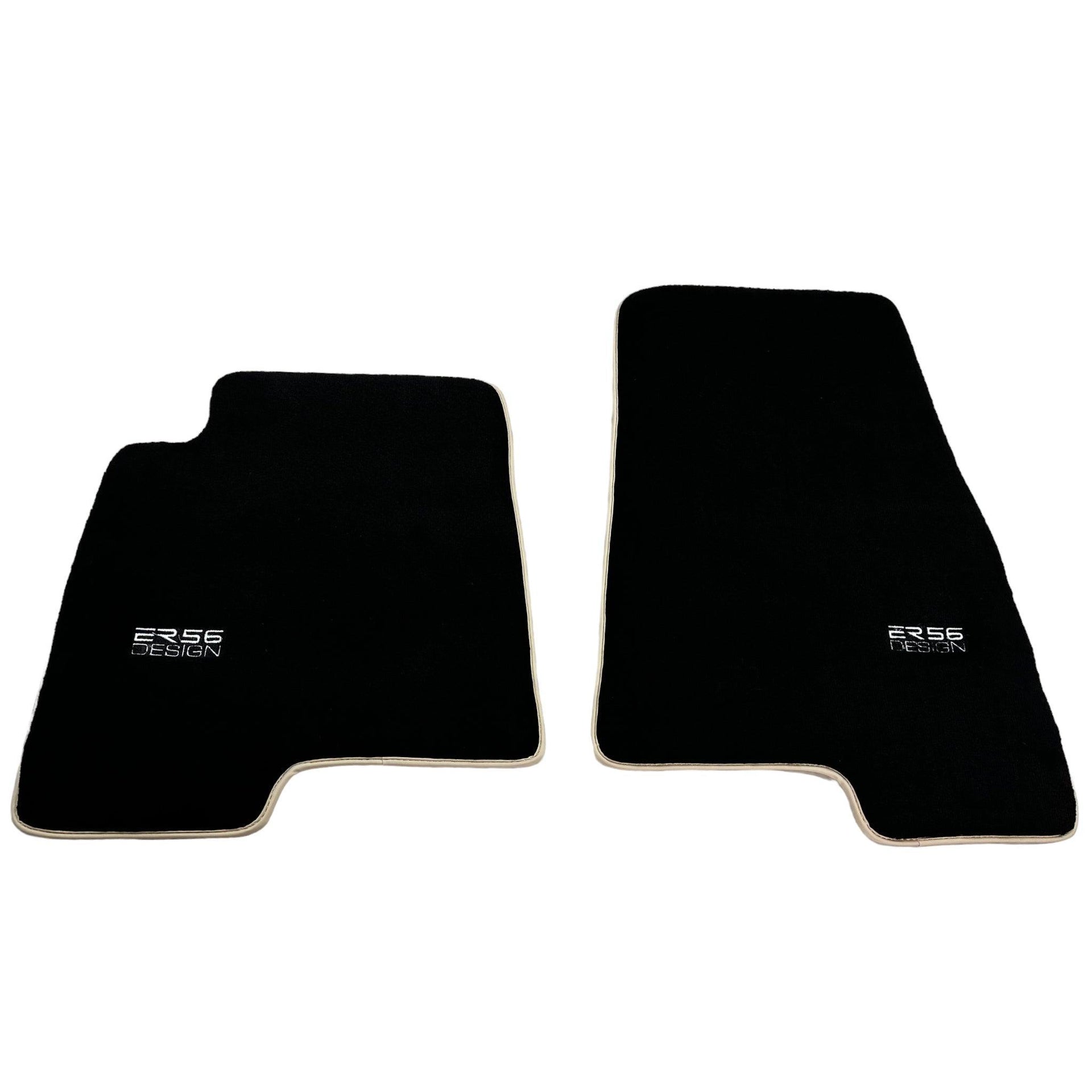 Black Floor Mats For Mitsubishi Pajero III (2000-2004) ER56 Design - AutoWin