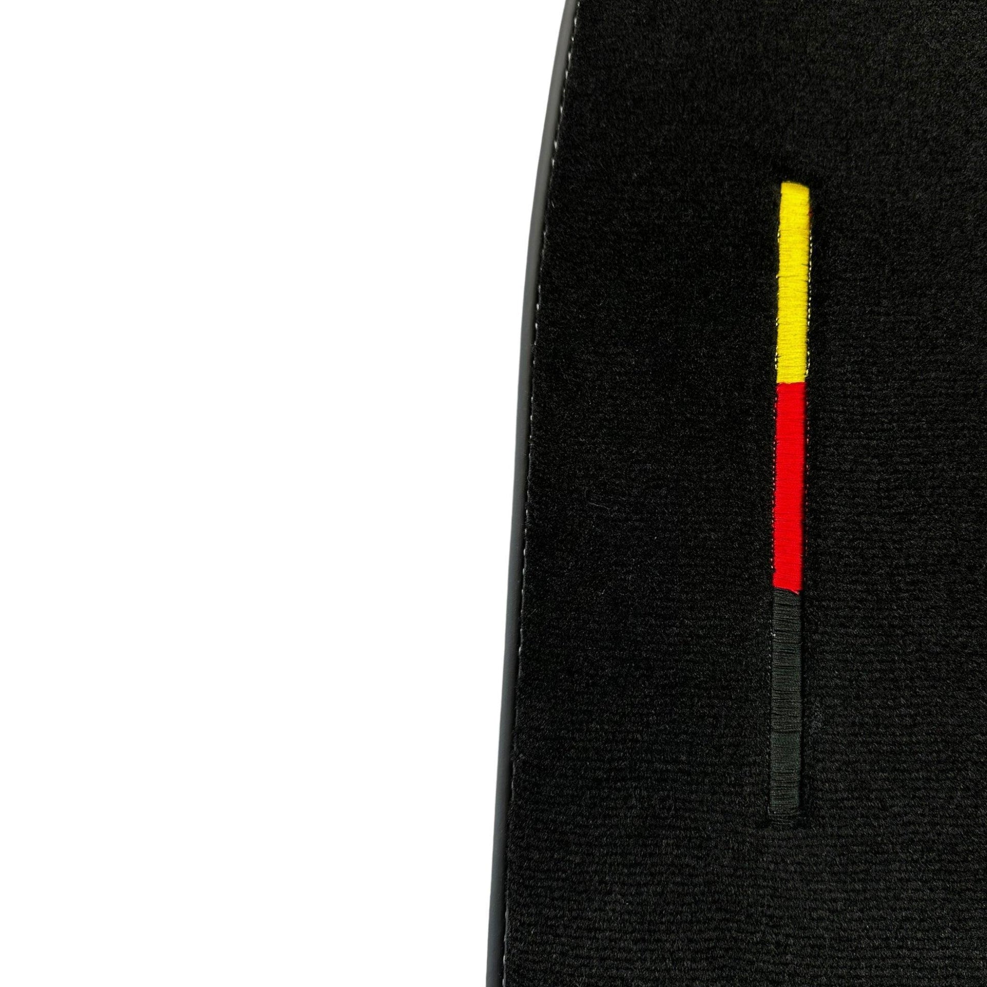 Black Floor Mats for Porsche Panamera (2009-2016) - AutoWin