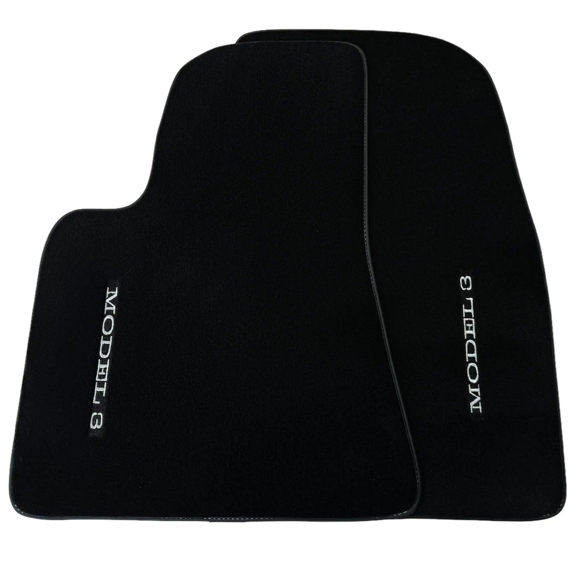 Black Floor Mats for Tesla Model 3 (2017-2023) - AutoWin
