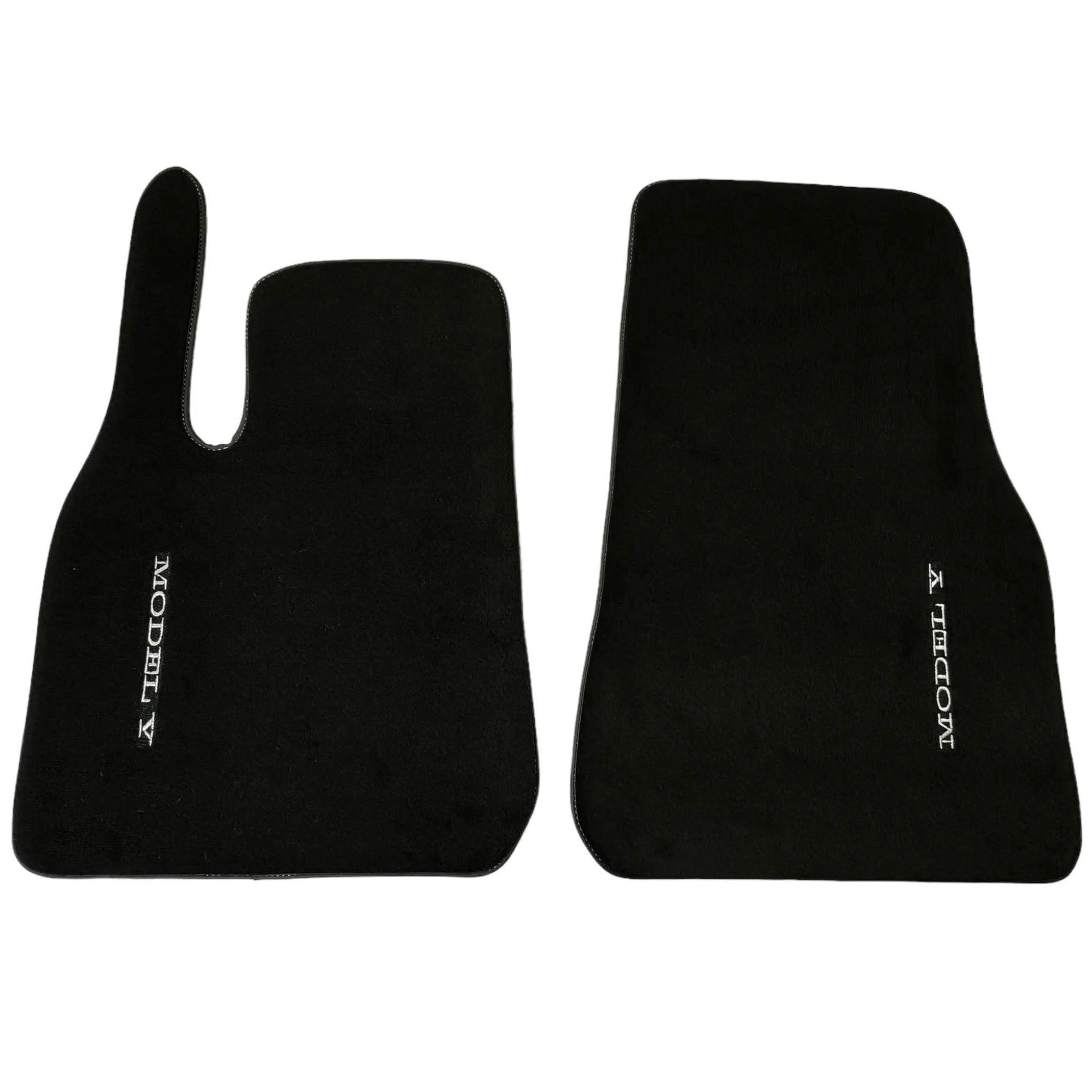 Black Floor Mats For Tesla Model Y (2020-2023) - AutoWin