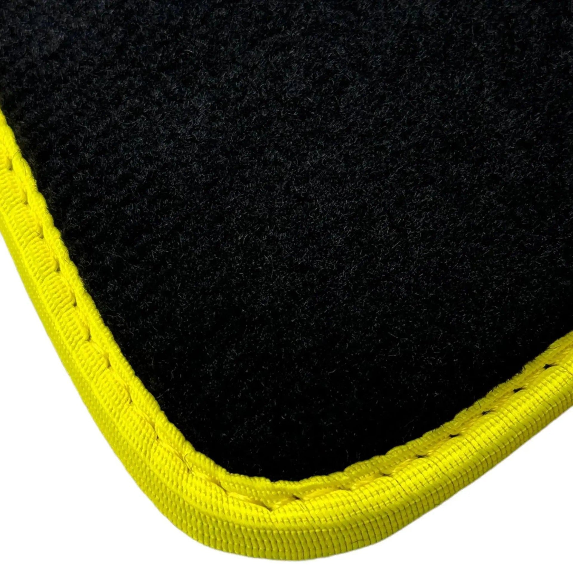 Black Mats For BMW 2 Series F44 Gran Coupe | Fighter Jet Edition | Yellow Trim - AutoWin