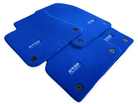 Blue Floor Mats for Audi A8 D5 Long (2017-2023) | ER56 Design - AutoWin
