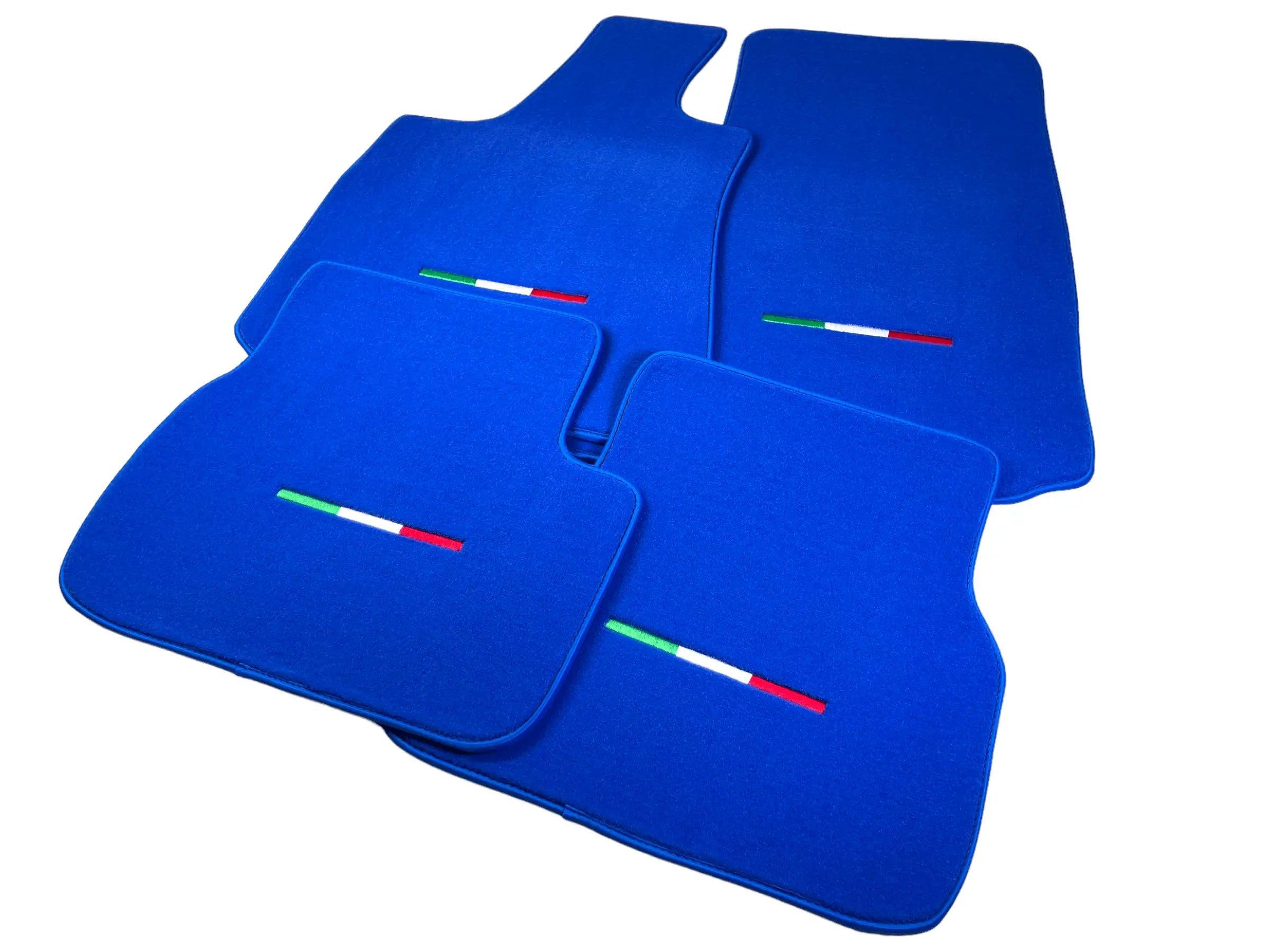 Blue Floor Mats For Maserati Grecale (2023-2024) Italy Edition - AutoWin