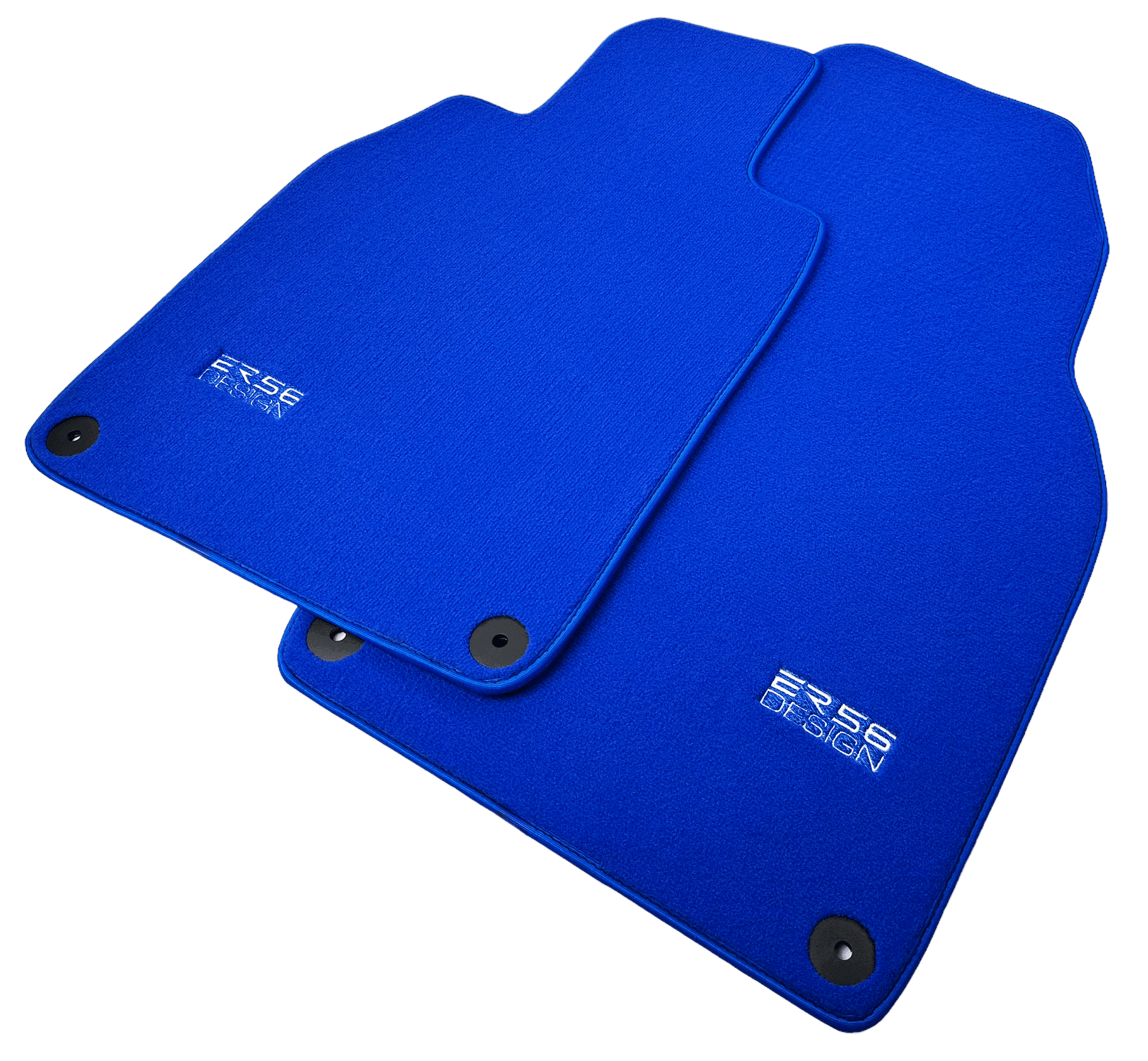 Blue Floor Mats for Porsche 718 Cayman (2017-2023) | Er56 Design - AutoWin