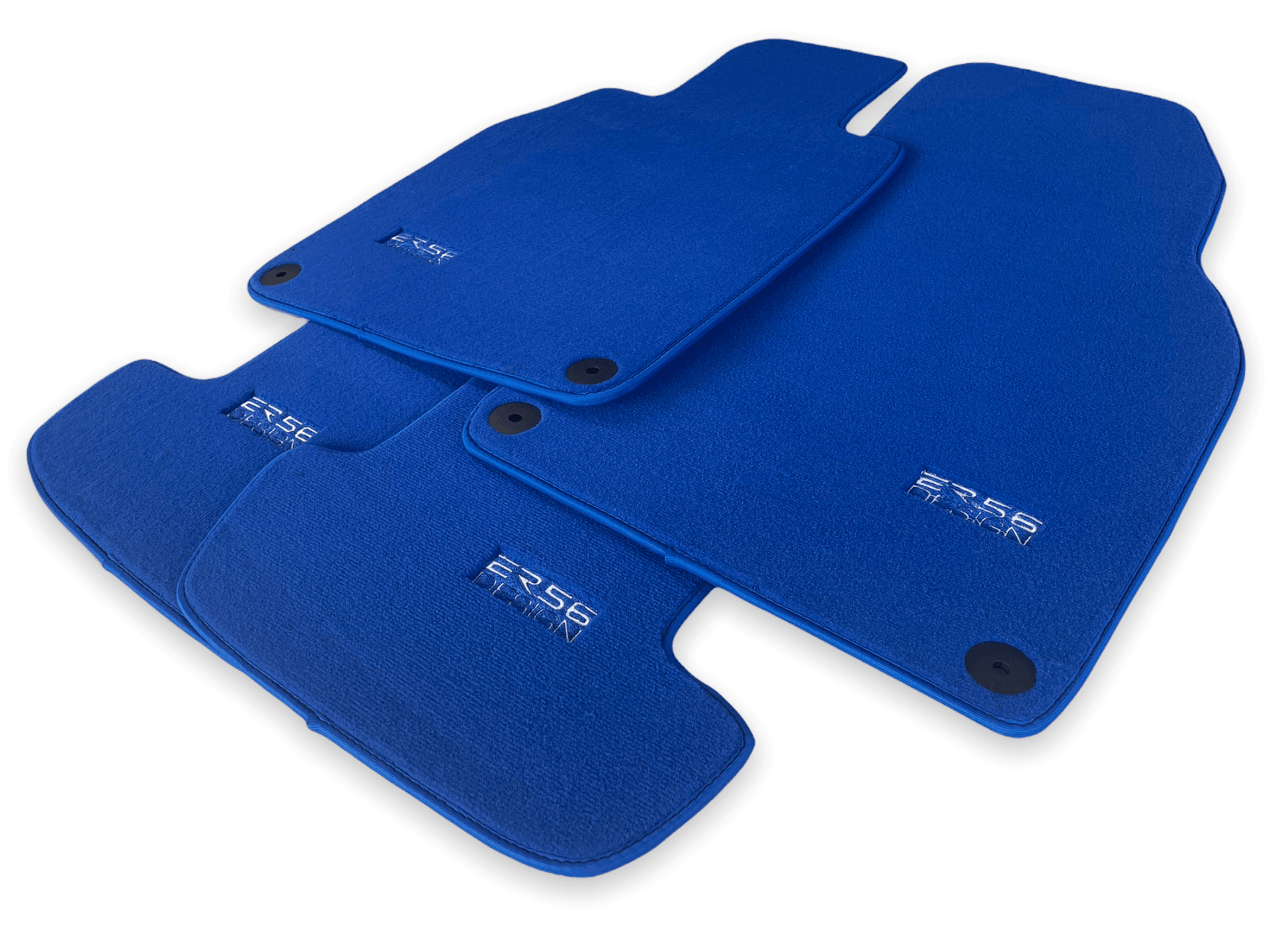 Blue Floor Mats for Porsche Cayenne (2010-2018) | ER56 Design - AutoWin