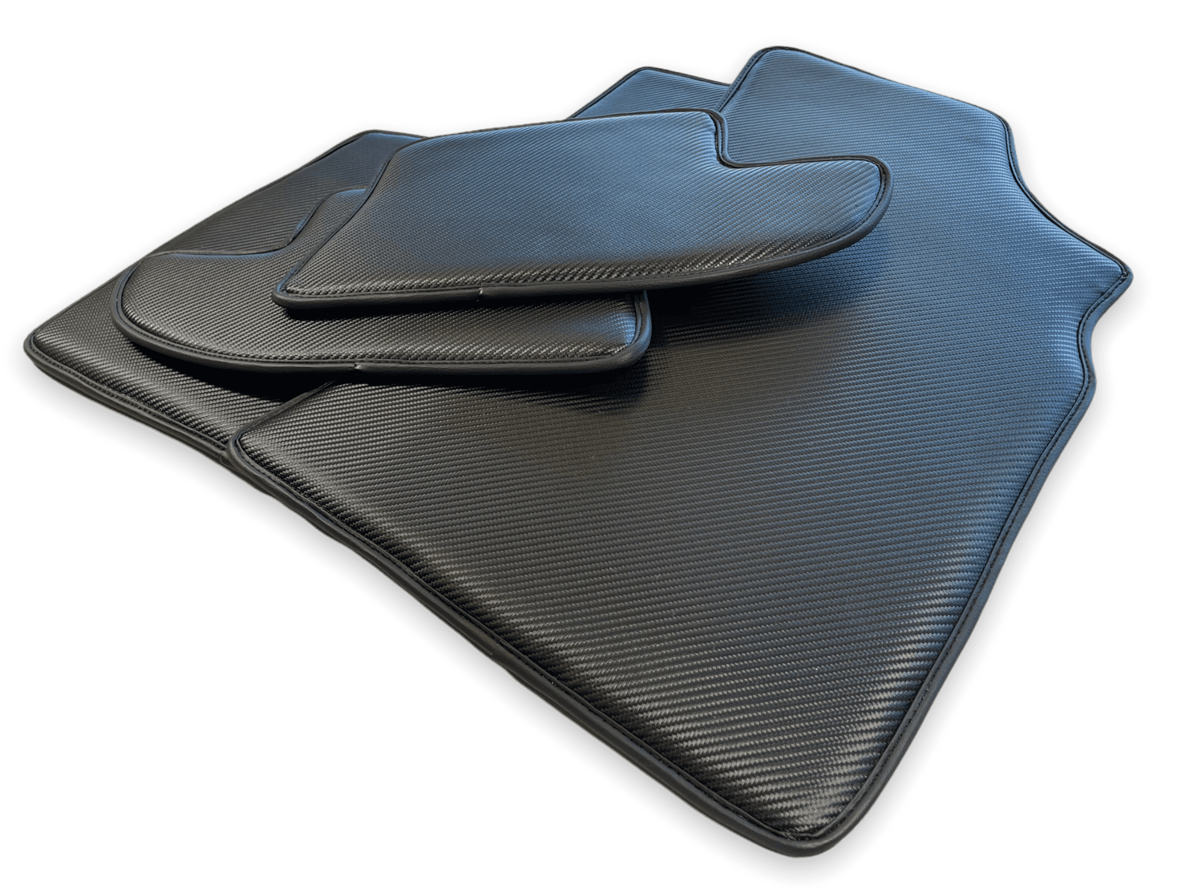 Carbon Fiber Floor Mats For Bentley Continental GTC (2006–2011) - AutoWin