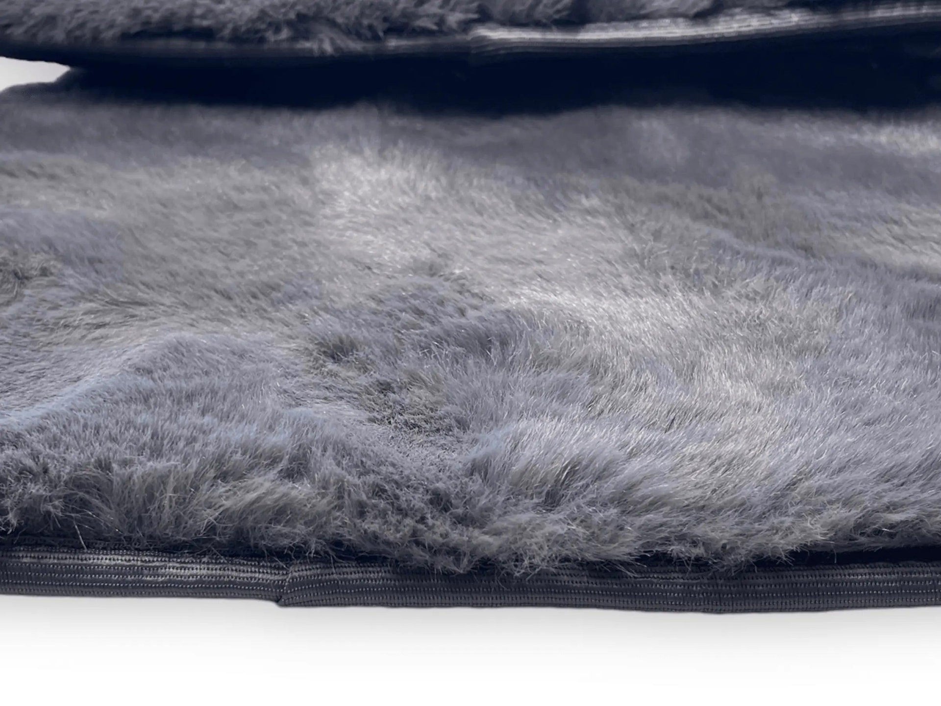 Dark Gray Sheepskin Floor Mats For Bentley Flying Spur (2005-2013) Design Brand - AutoWin