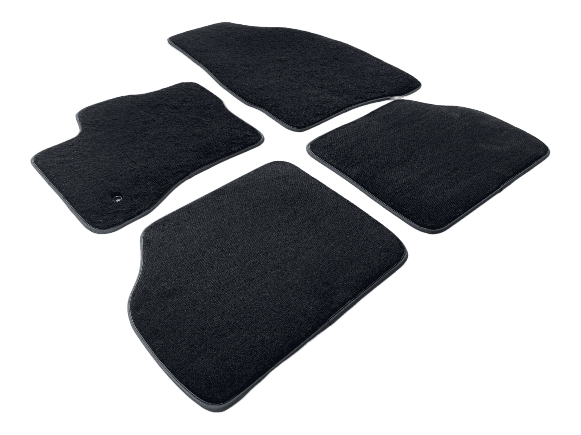 Floor Mats for Lincoln Zephyr (2006-2012) Sedan Black Tailored Carpets - AutoWin