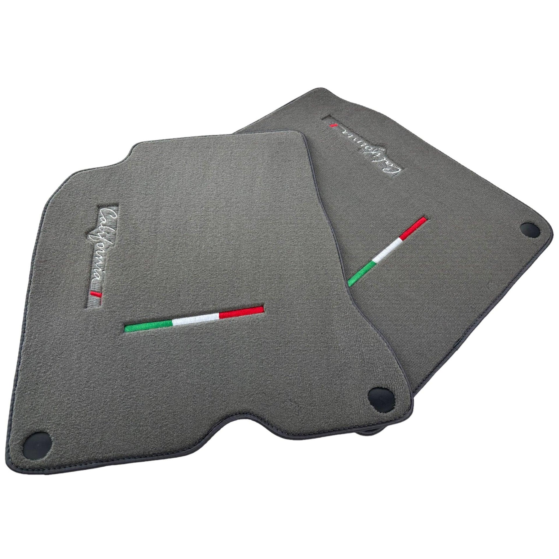 Gray Floor Mats For Ferrari California T 2015–2018 - AutoWin